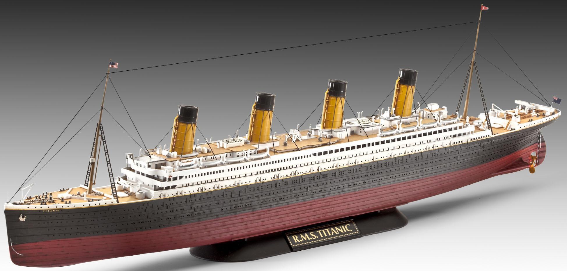 Revell® Modellbausatz »Geschenkset Titanic«, (Set), 1:700 · 1:1200, Made in Europe