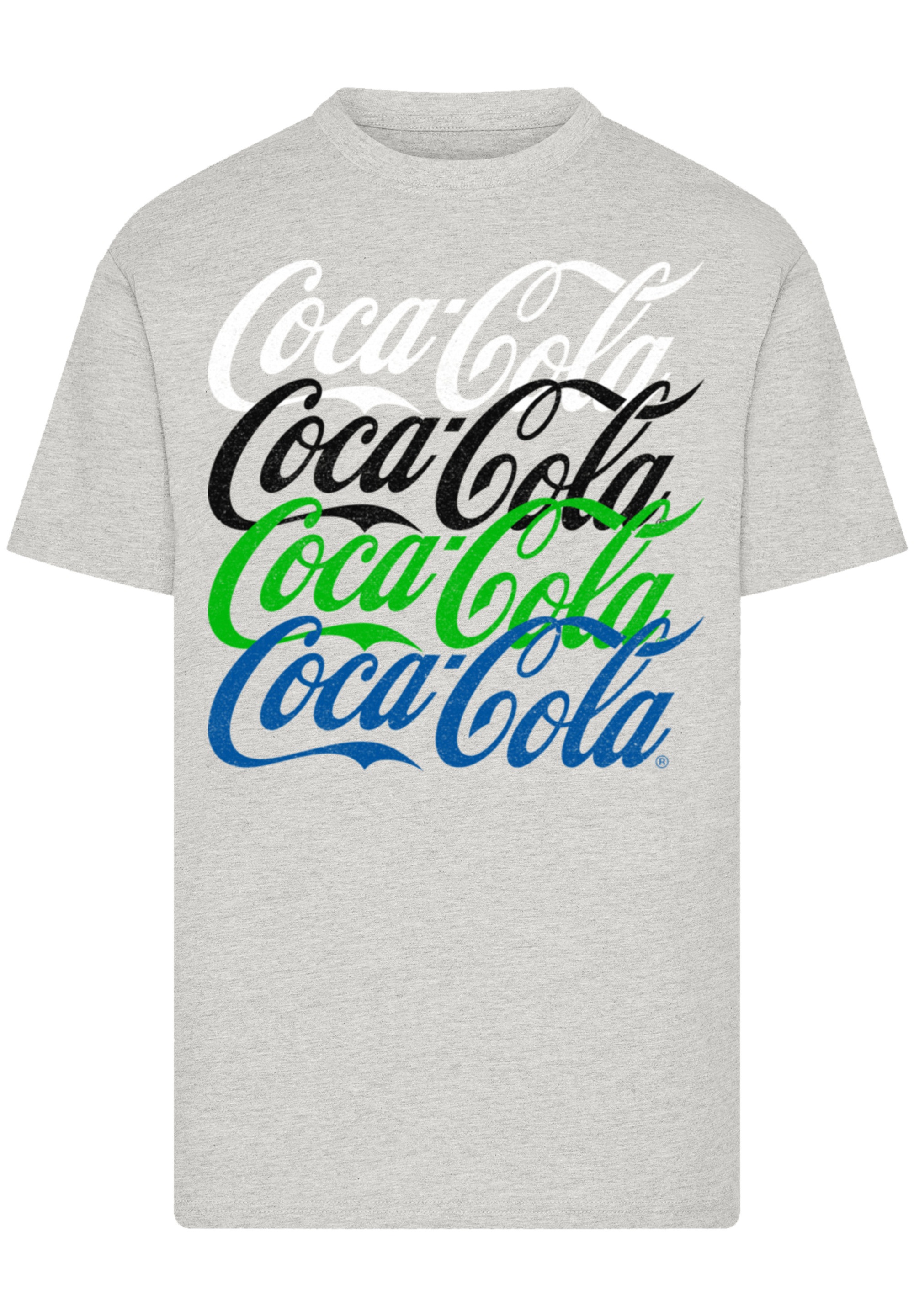 F4NT4STIC T-Shirt "Coca Cola Repeat Logo" Premium Qualität günstig online kaufen