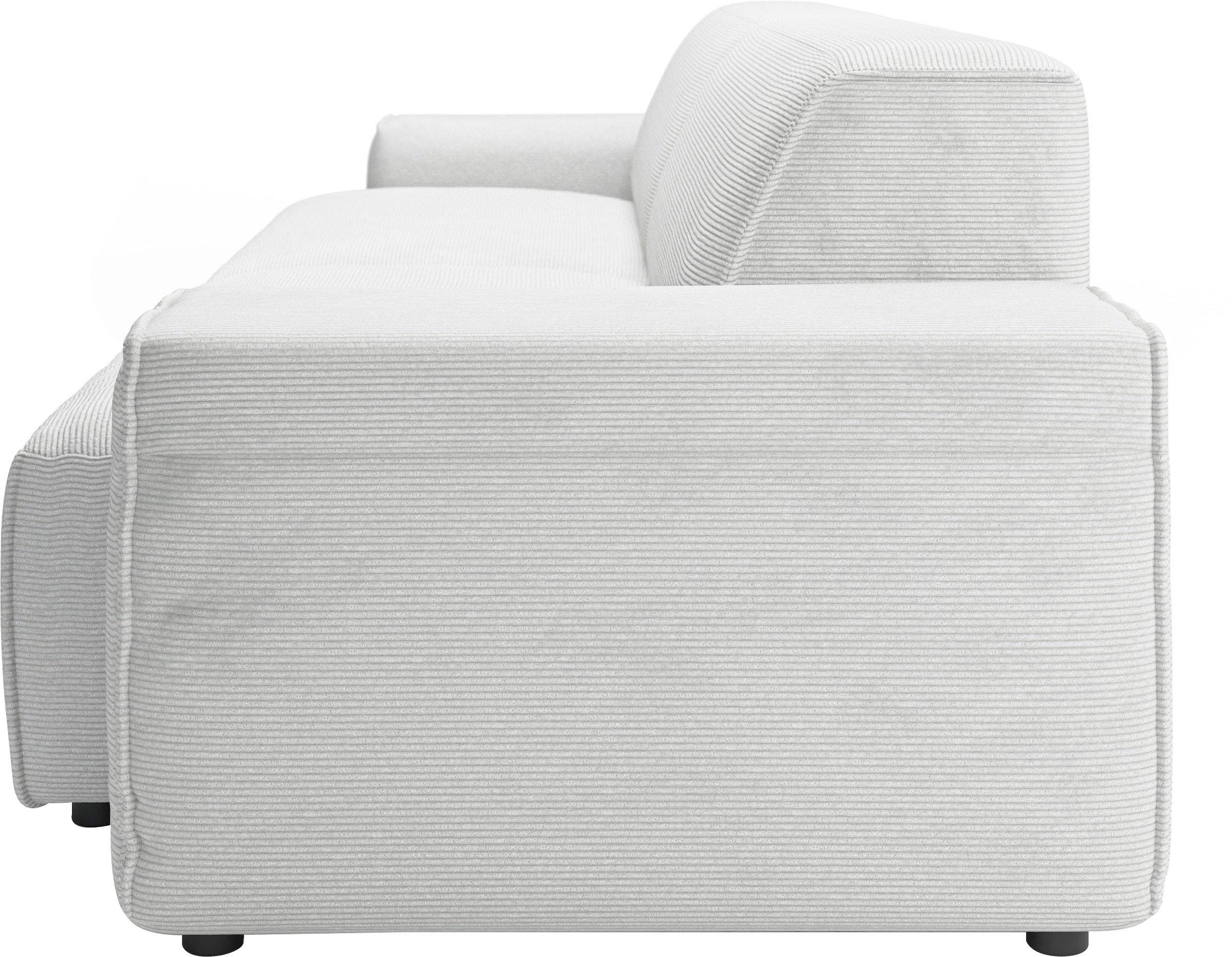 andas Big-Sofa »Glimminge  auch in Breitcord, Feincord + Easy care-Bezug,«, besondere Kedernähte Zierkissen