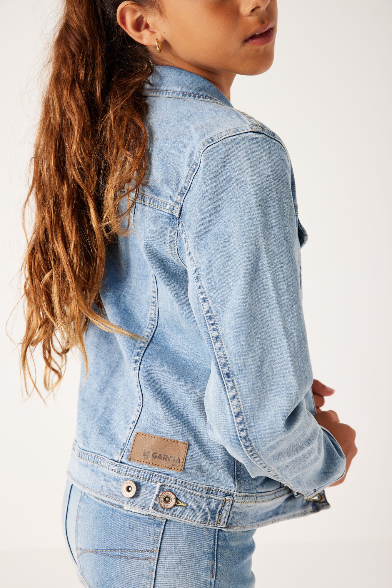 Garcia Jeansjacke »Chiara 100«, in schmaler Form, for GIRLS