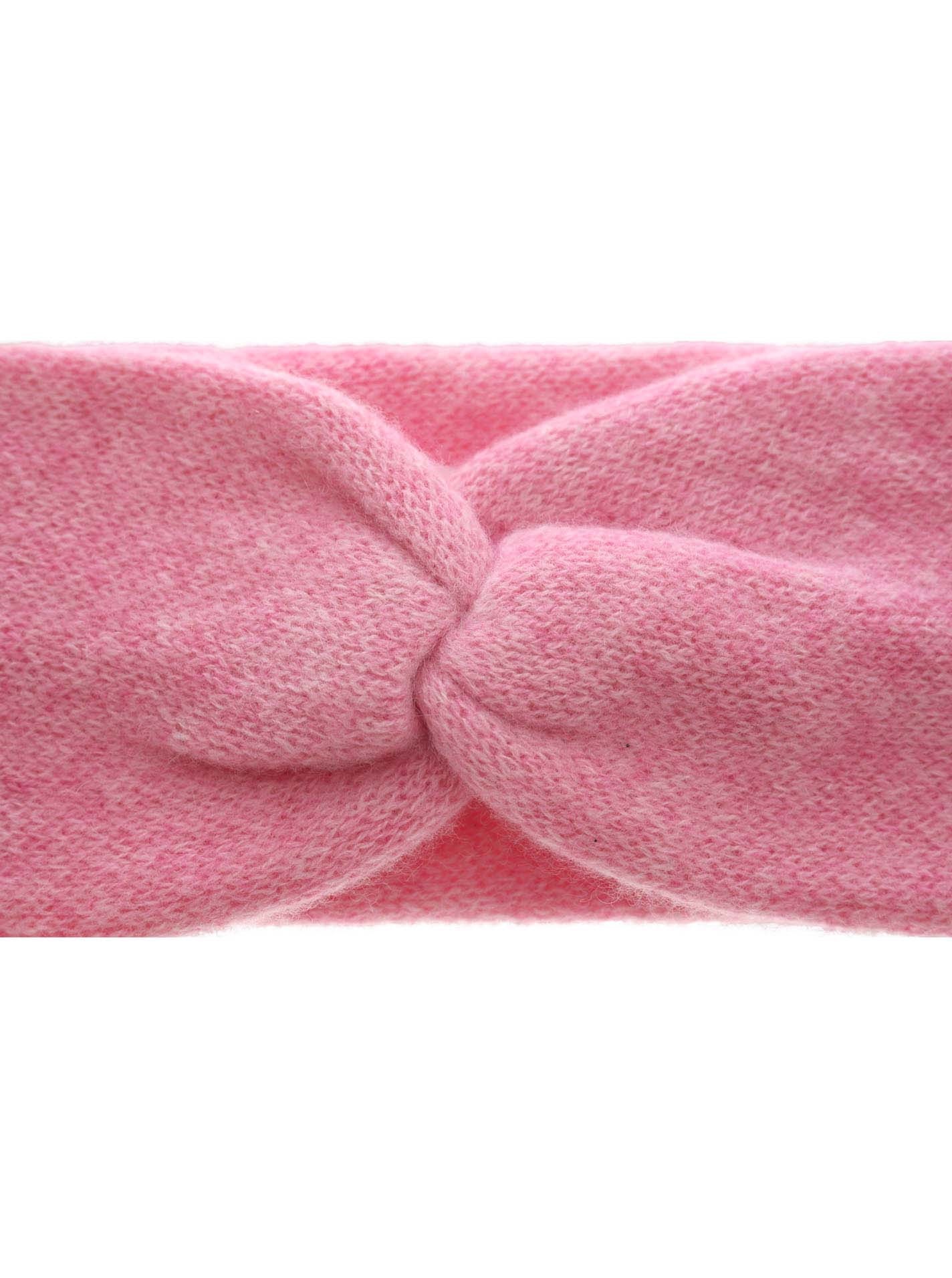 Zwillingsherz Stirnband ""Classic"" Knoten vorn, Cashmere, Feinstrick günstig online kaufen