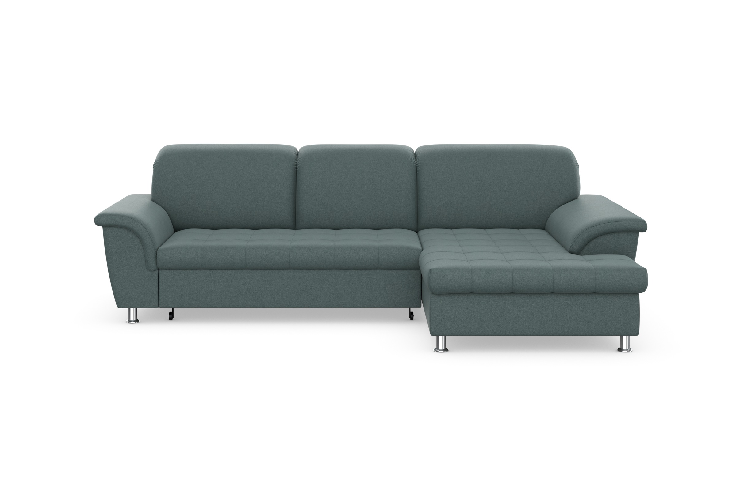 DOMO collection Ecksofa "Franzi Steppung im Sitzbereich B7T/H: 278/162/80 c günstig online kaufen