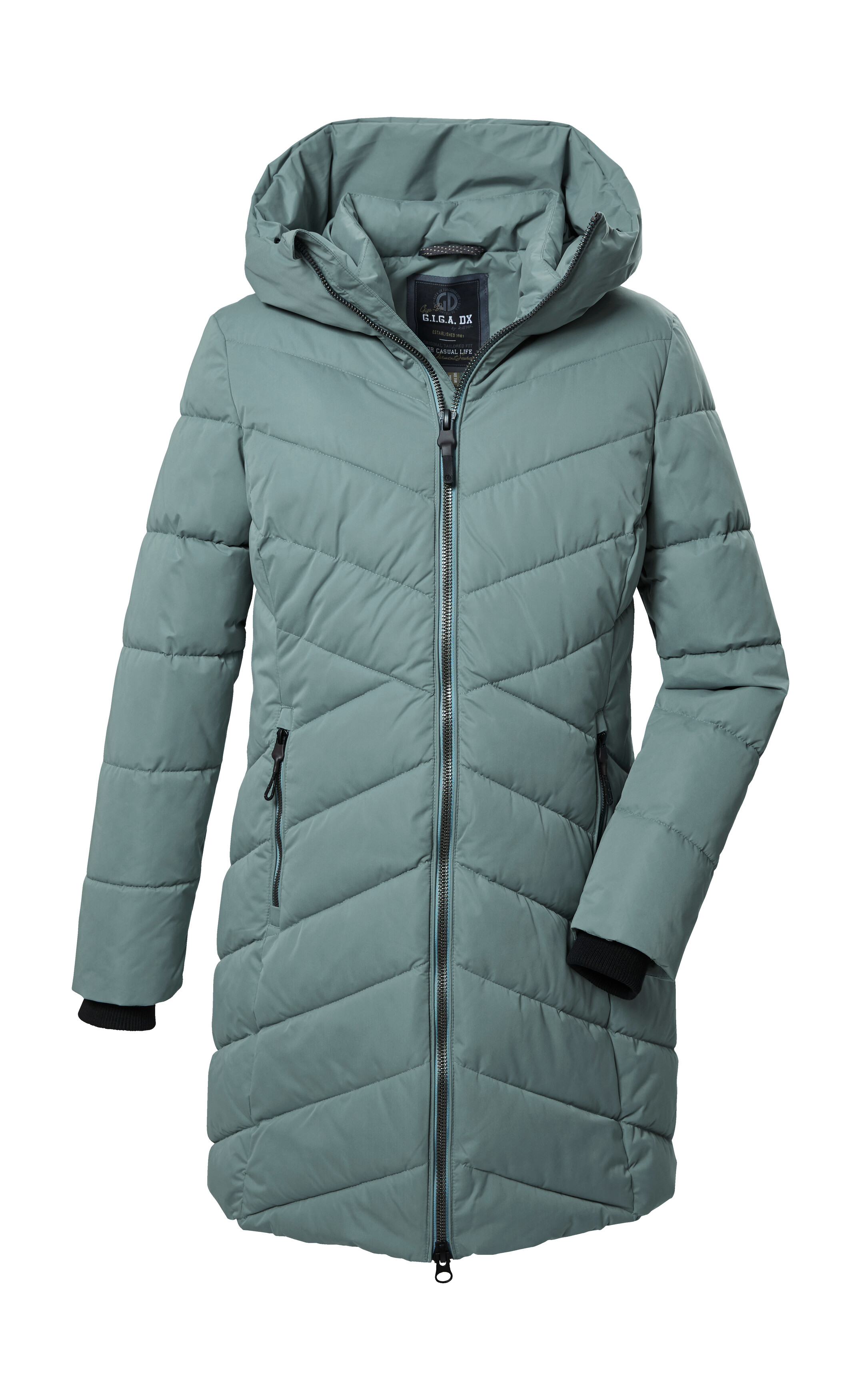 G.I.G.A. DX by killtec Steppmantel "GW 17 WMN QLTD PRK" Schmaler, wasserabweisender Damenparka mit 8.000 mm Wassersäule