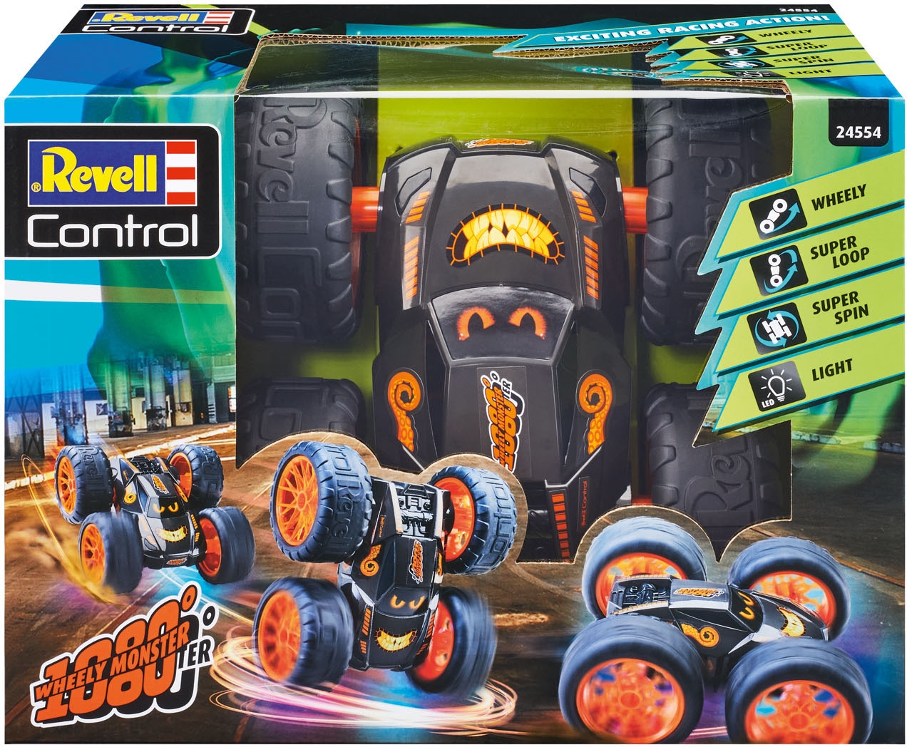Revell® RC-Auto »Revell® control, RC Stunt Auto 1080 Wheely Monster«