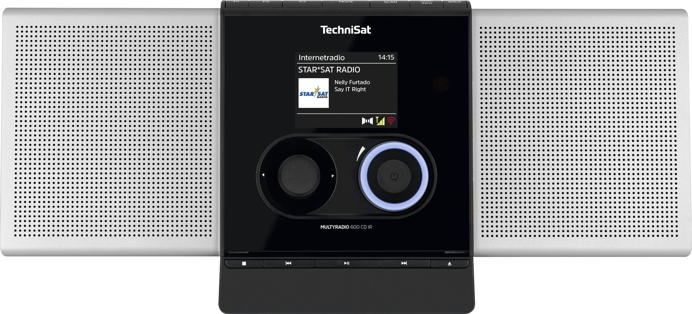 Radio »MULTYRADIO 600 CD IR«, (Bluetooth-WLAN Internetradio-Digitalradio (DAB+)-UKW...