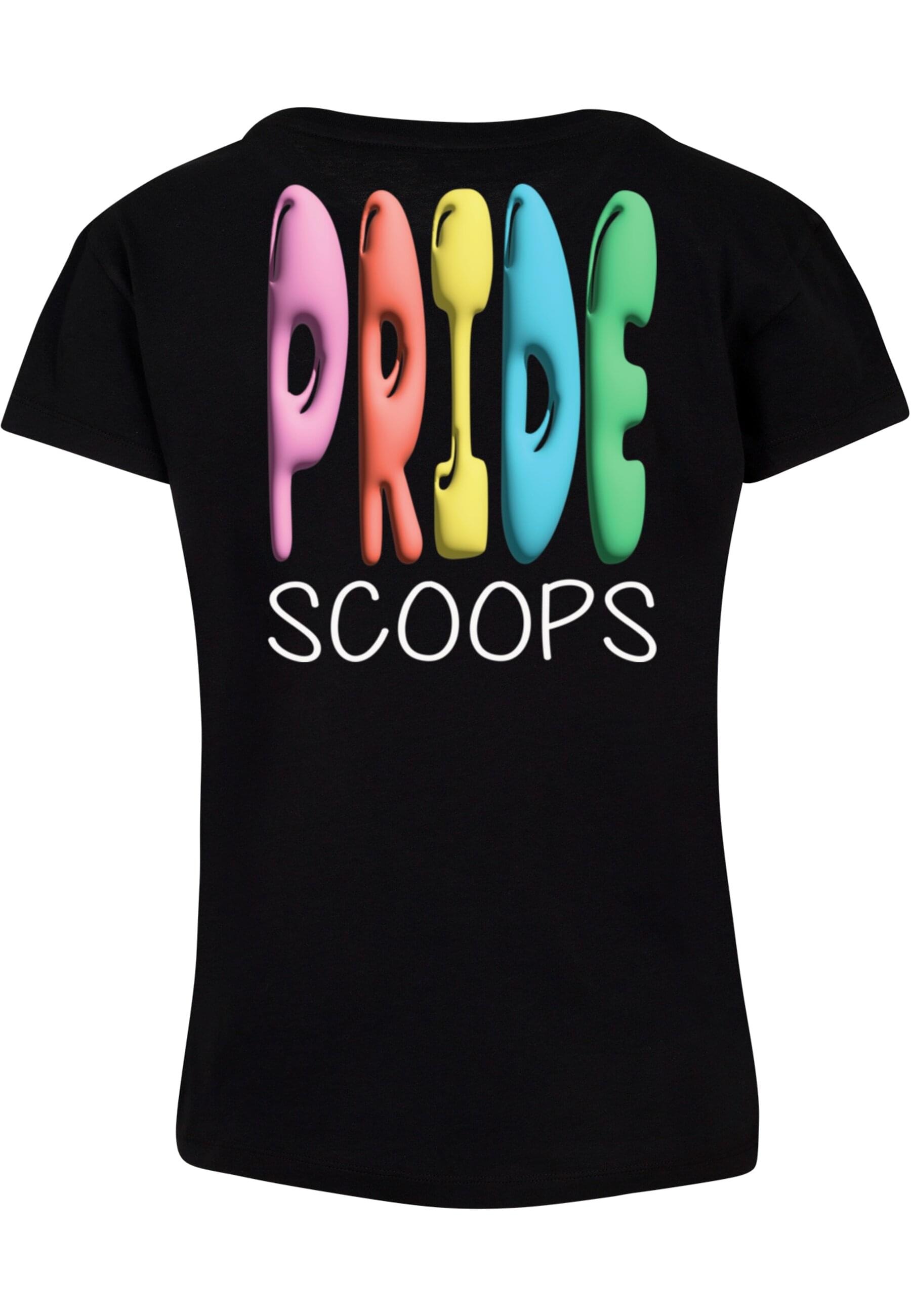 Merchcode T-Shirt "Merchcode Ladies Pride Scoops Tee" 1 Stk. tlg. günstig online kaufen