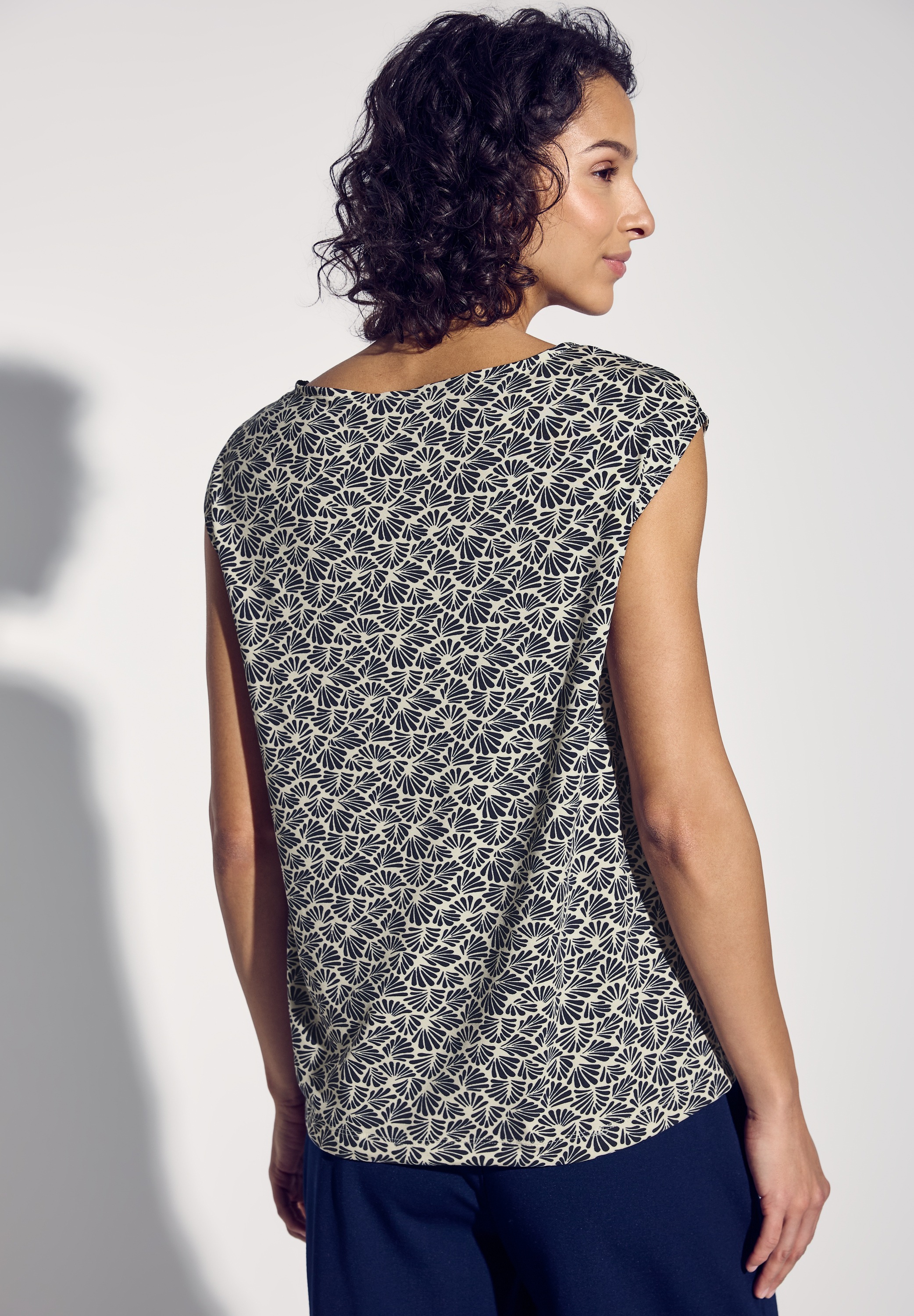 Cecil Print-Shirt, aus softer Viskose