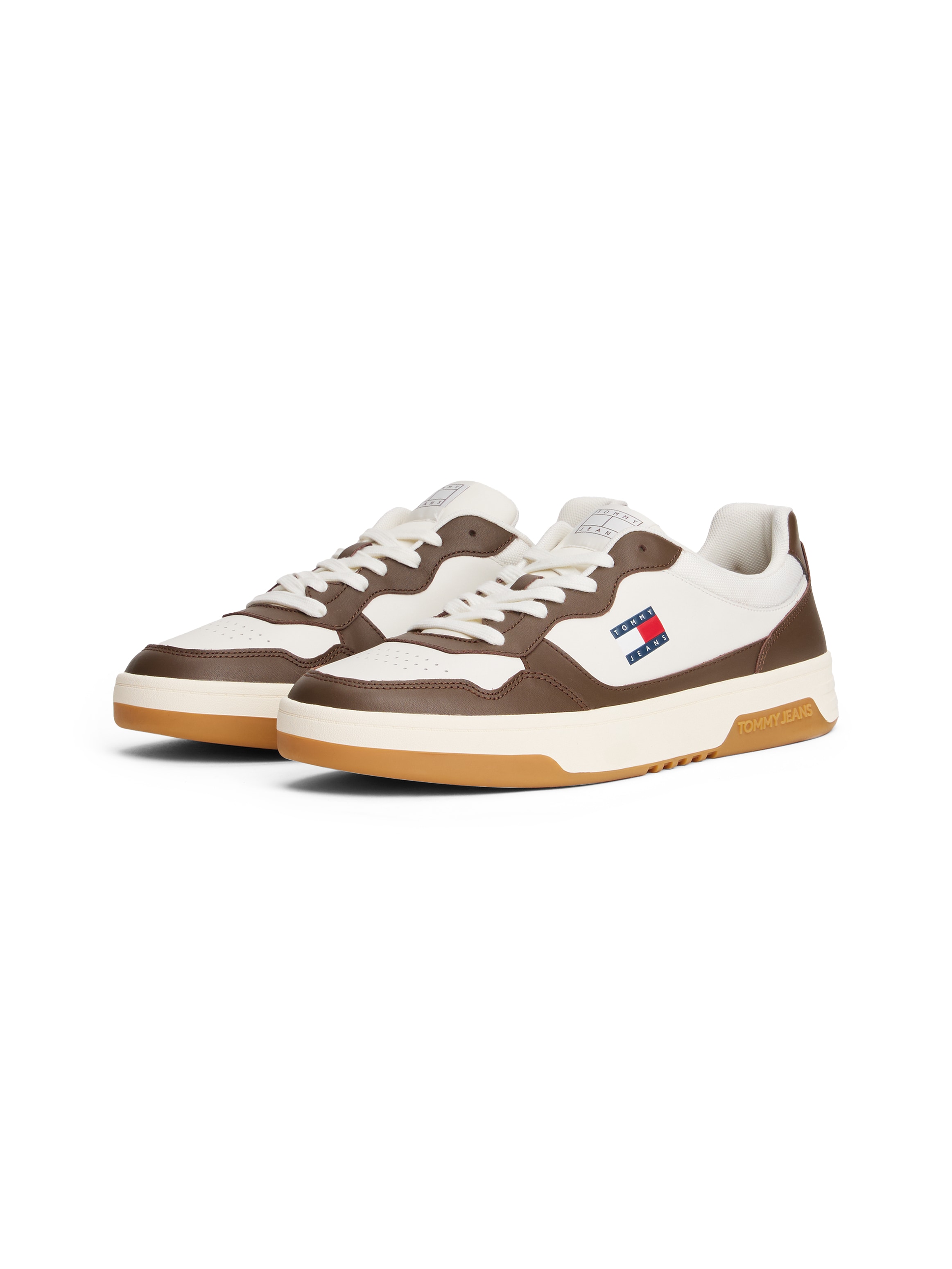 Tommy Jeans Sneaker "(NEW) TJM CUPSOLE LEATHER ESS", Freizeitschuh, Halbsch günstig online kaufen