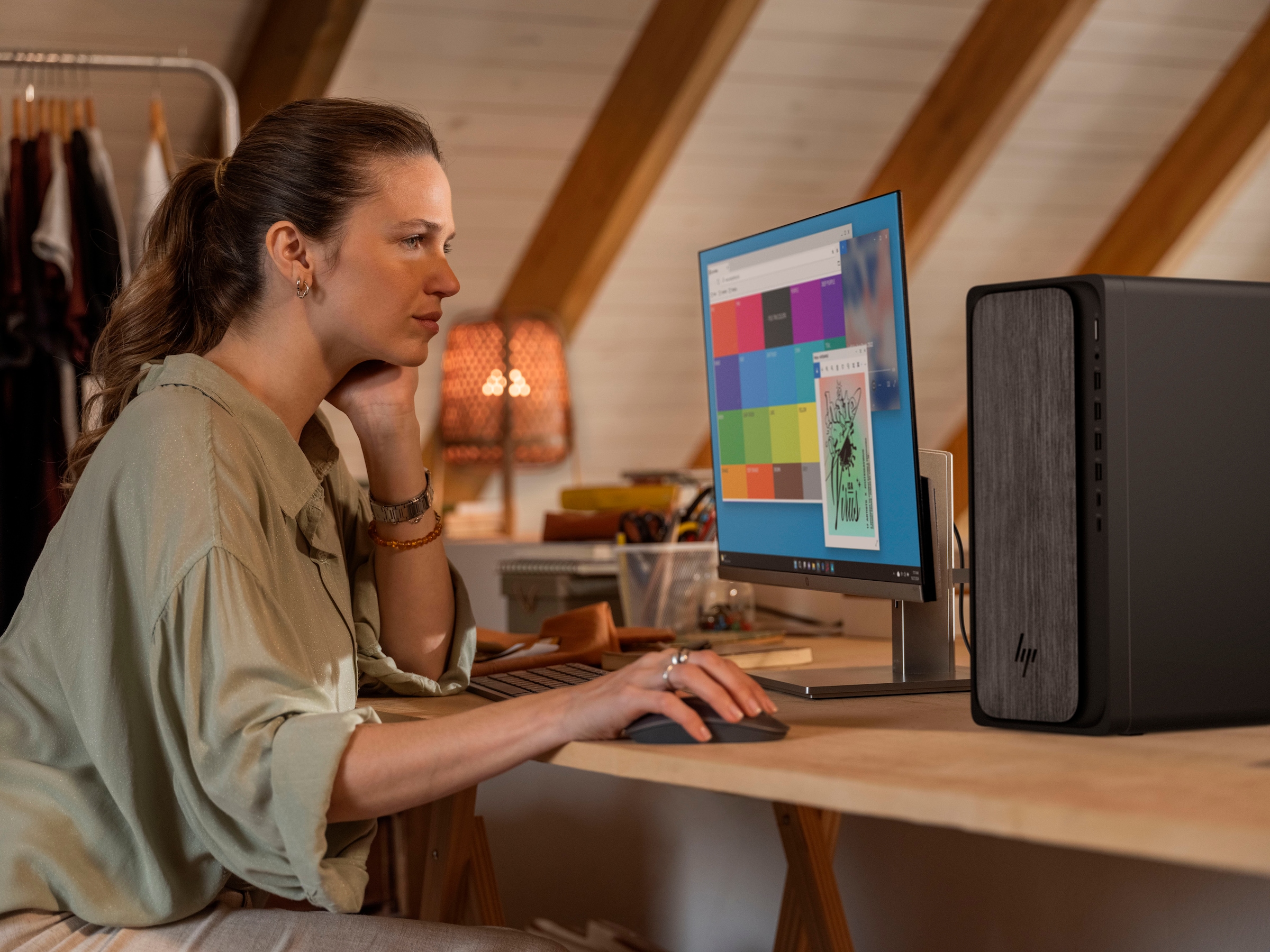 HP PC »OmniDesk Desktop M02-0053ng«