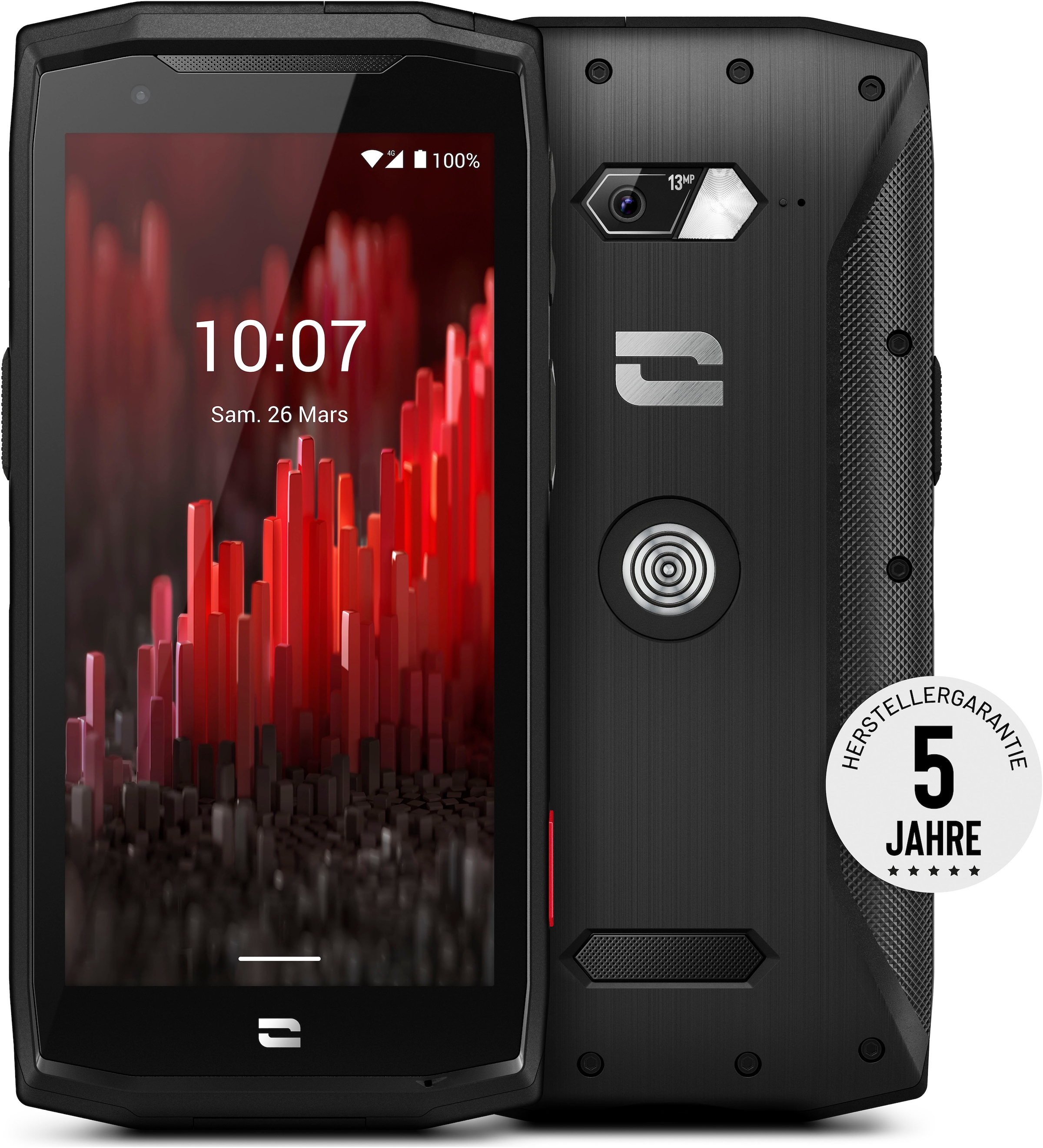 Smartphone »Core-M5«, schwarz, 12,57 cm/4,95 Zoll, 64 GB Speicherplatz, 13 MP Kamera