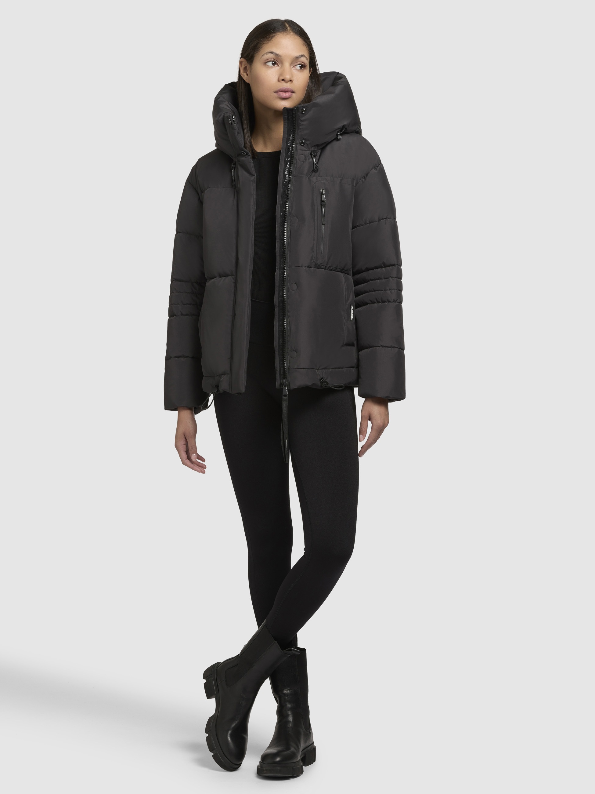 khujo Steppjacke »PEEKE«, mit Kapuze