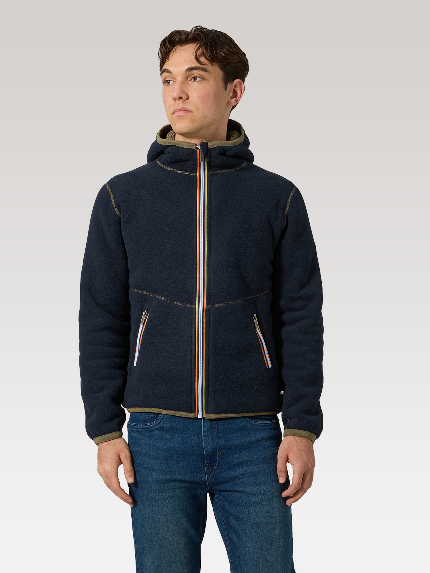 K-WAY Funktionsjacke »K-Way Funktionsjacke JACK SHERPA POLAR DOUBLE zum Wenden«