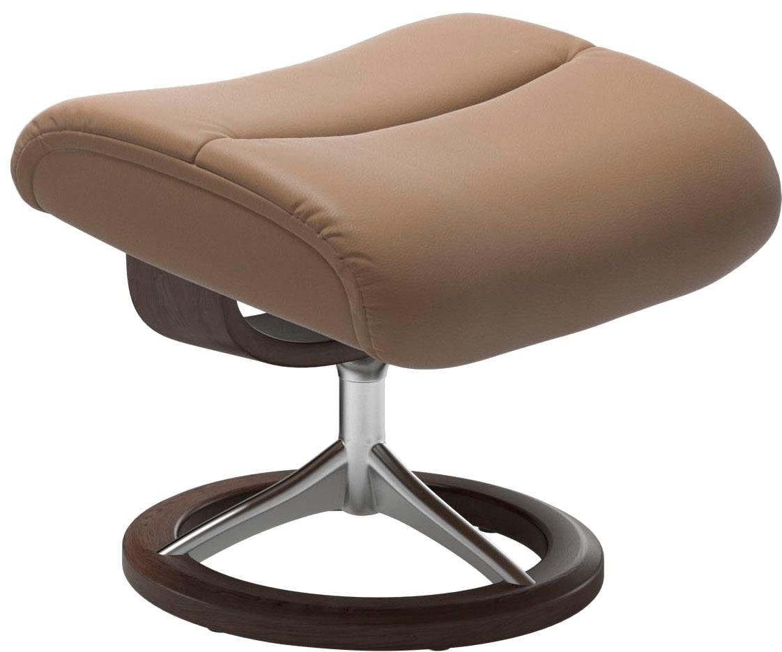 Thumbnail - Stressless Relaxsessel "View" Set, Relaxsessel mit Hocker, mit Signature Base, Größe M,Gestell Wenge