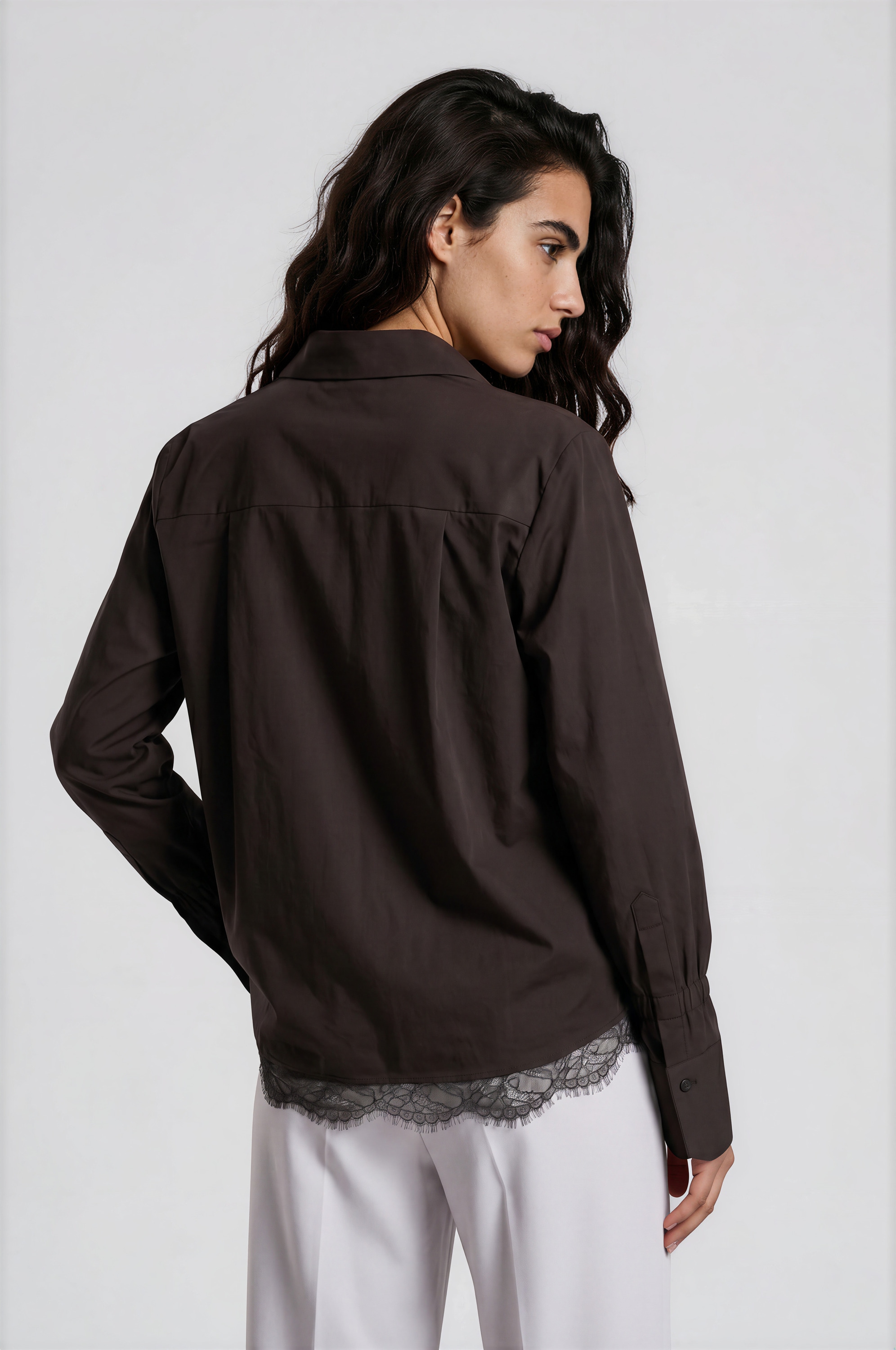 Milano Italy Schlupfbluse in moderner Boxy-Form