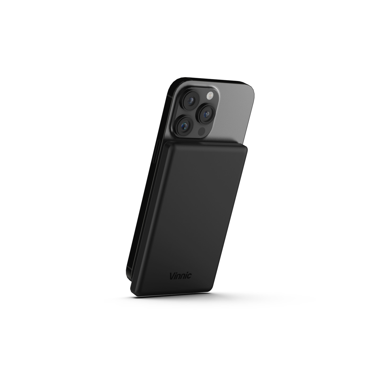 Vinnic Powerbank »Cardinal Peak 2 5.000 mAh 20W«, Vinnic Cardinal Peak 2 5000mAh Magnetic Powerbank, Black, 5000 mAh