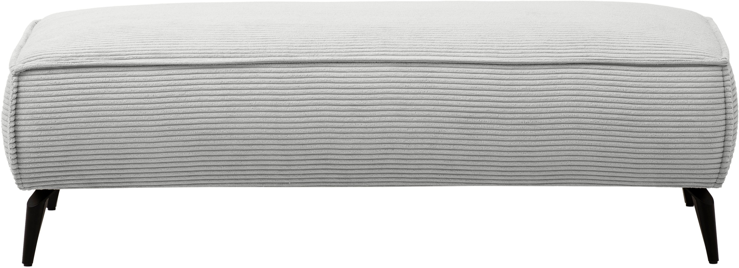 Thumbnail - Home affaire Hocker "TVINNU, mit Kedernaht, Cord u. Flachgewebe" zur Serie TVINNU, gemütlicher Sitzkomfort, rechteckig, ...