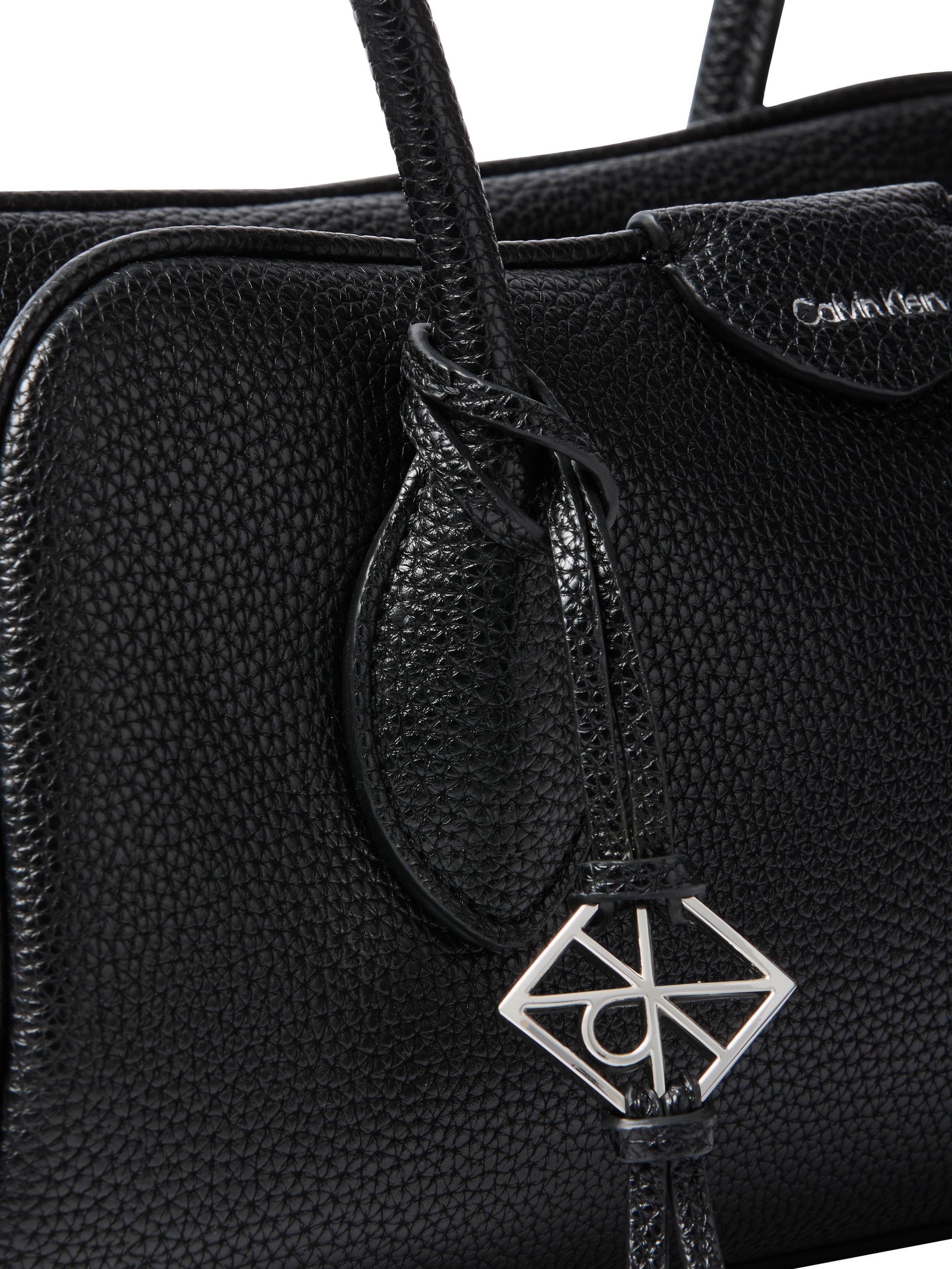 Calvin Klein Schultertasche »EMBLEM TRIO PEBBLE SHOULDER BAG« Henkeltasche, Handtasche mit Schmucklogo