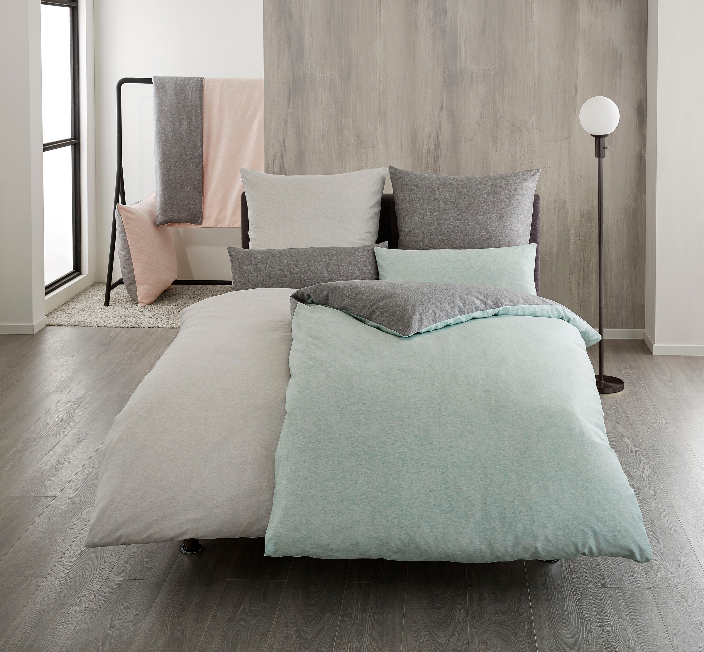 Kleine Wolke Wendebettwäsche "Gracia" 2 Stk. tlg. in Mélange-Optik günstig online kaufen