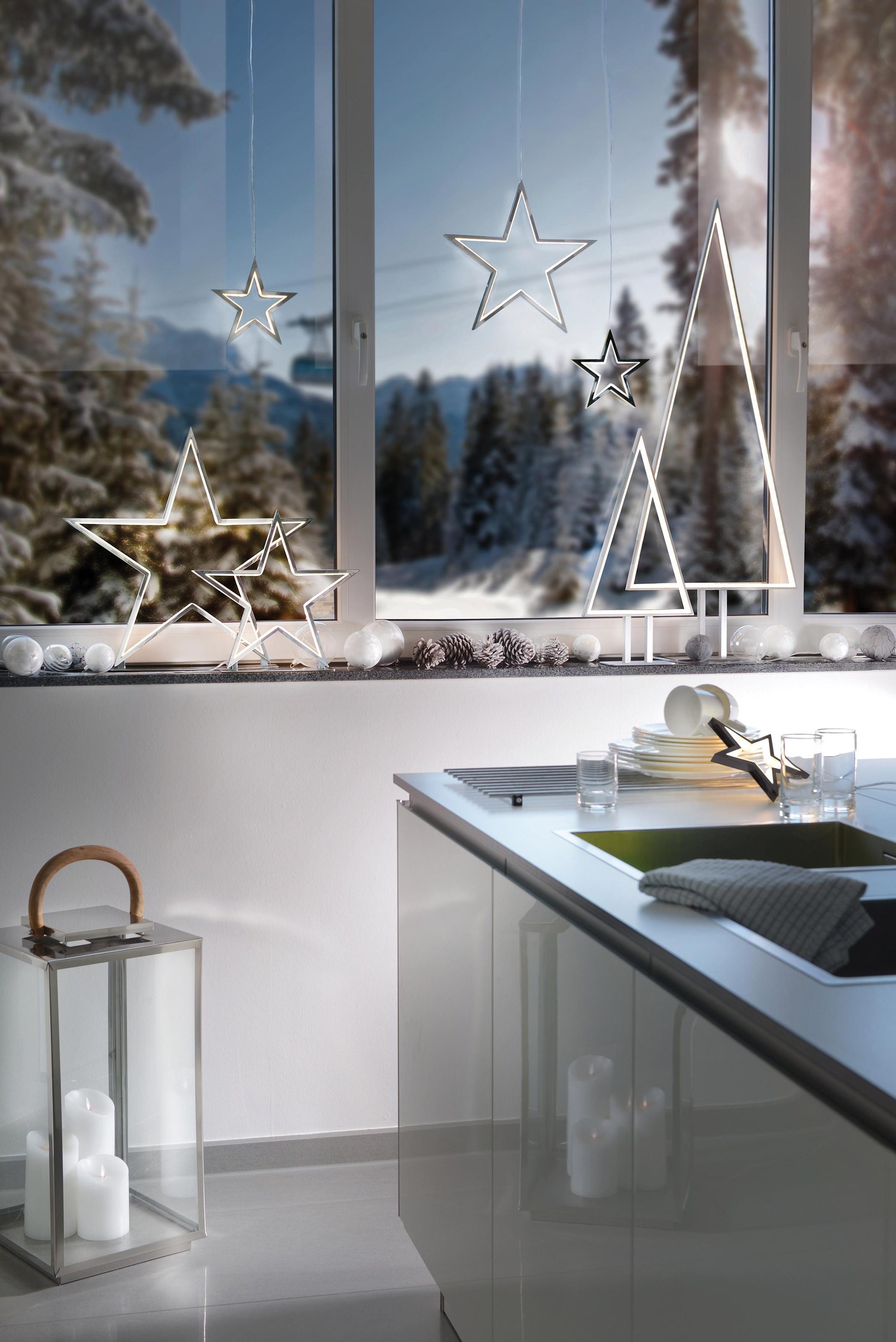 SOMPEX LED Baum »Pine«, Dimmer in der Zuleitung