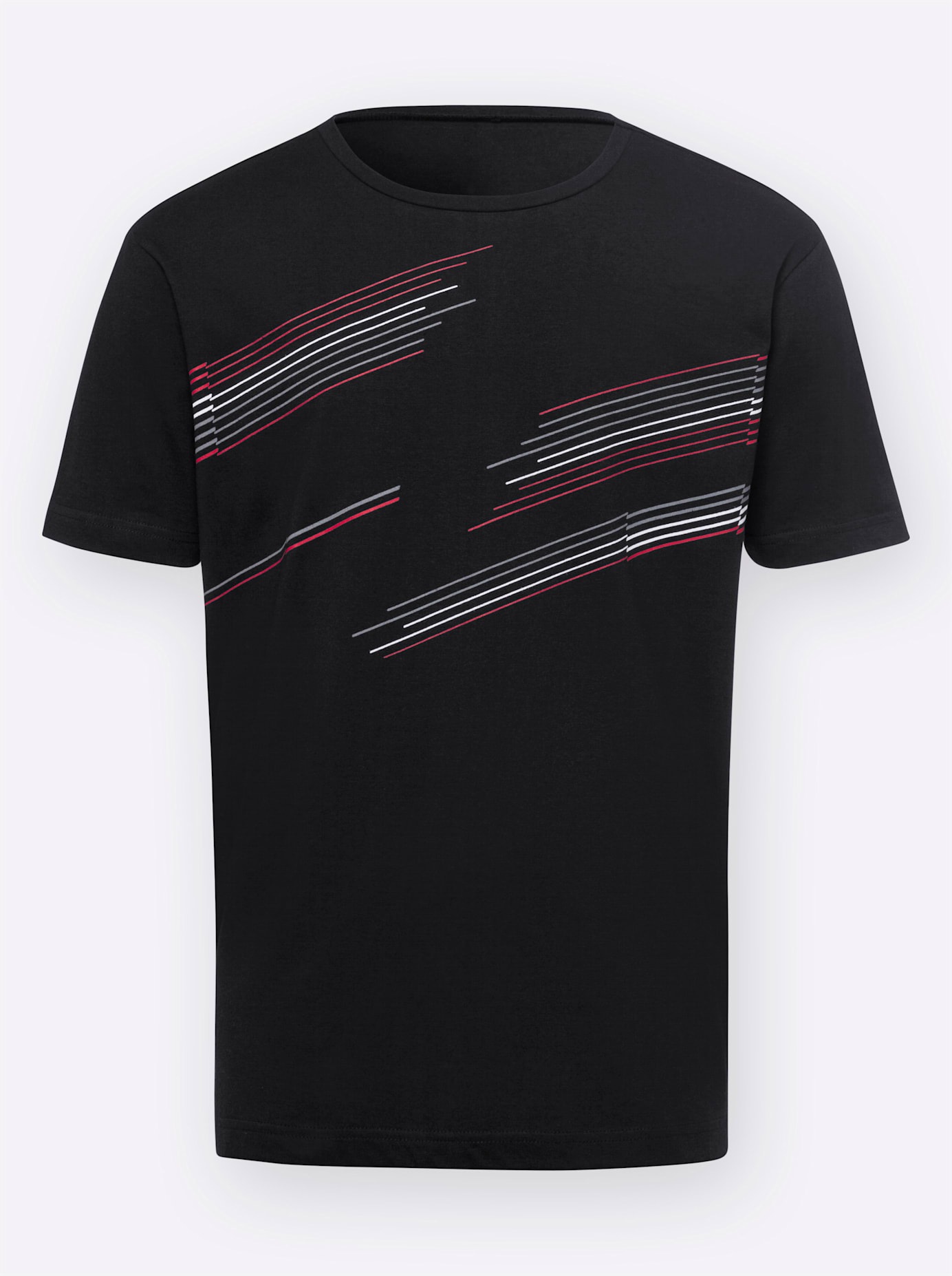 Classic Rundhalsshirt "Freizeitshirt" 1 Stk. tlg. günstig online kaufen