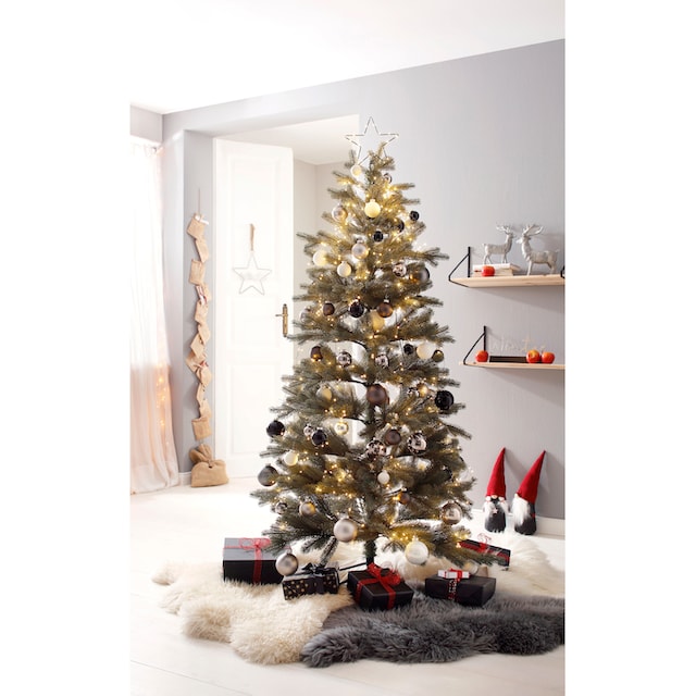 Black Friday Myflair Möbel & Accessoires Künstlicher Weihnachtsbaum » Weihnachtsdeko, Grey/Green, künstlicher Christbaum, Tannenbaum«, mit  Metallständer und biegsamen Zweigen | BAUR