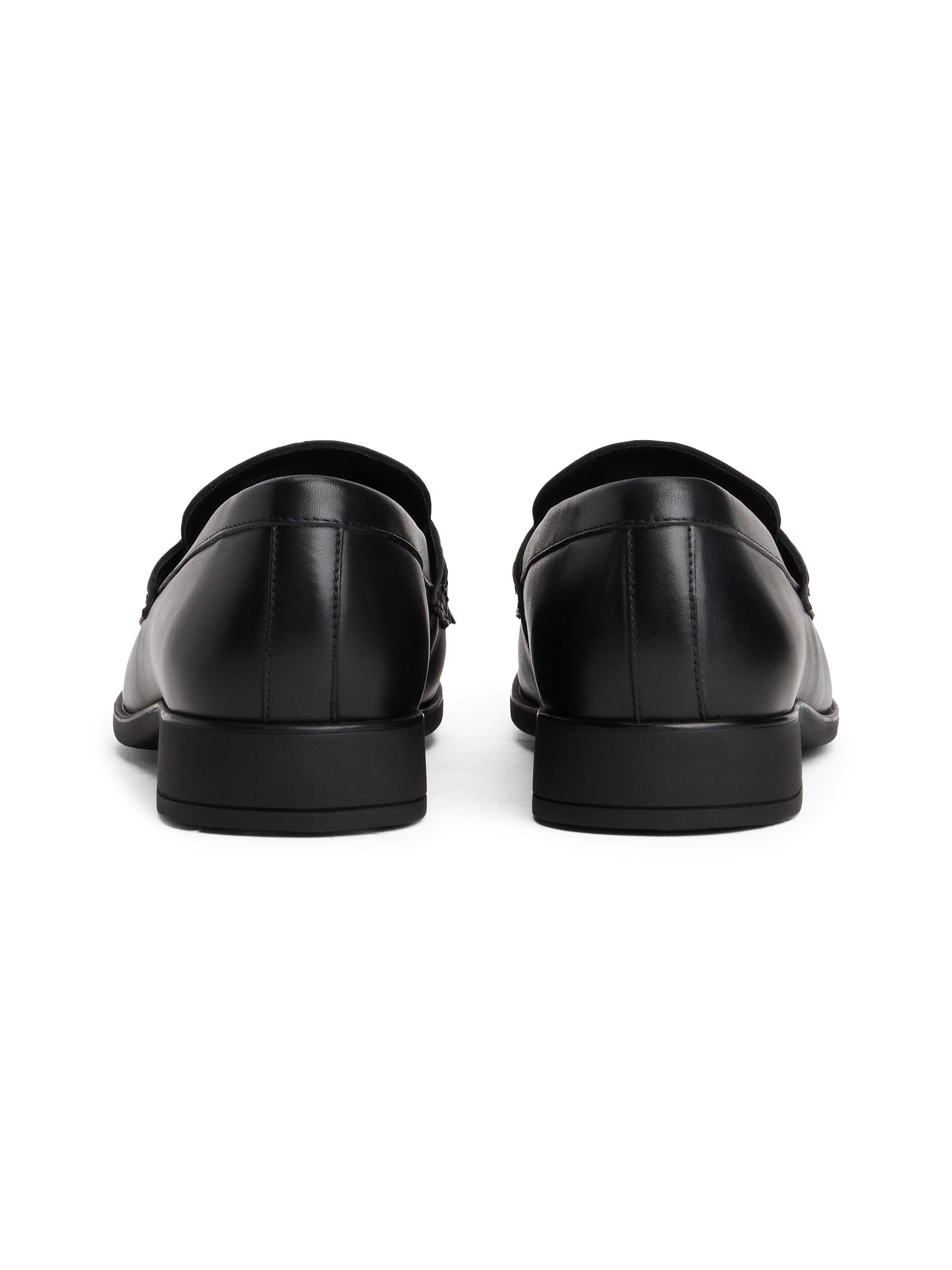 Tommy Hilfiger Loafer »TH CHAIN FRINGE LEATHER LOAFER«, Blockabsatz, Slipper, Businessschuh mit modischen Fransen