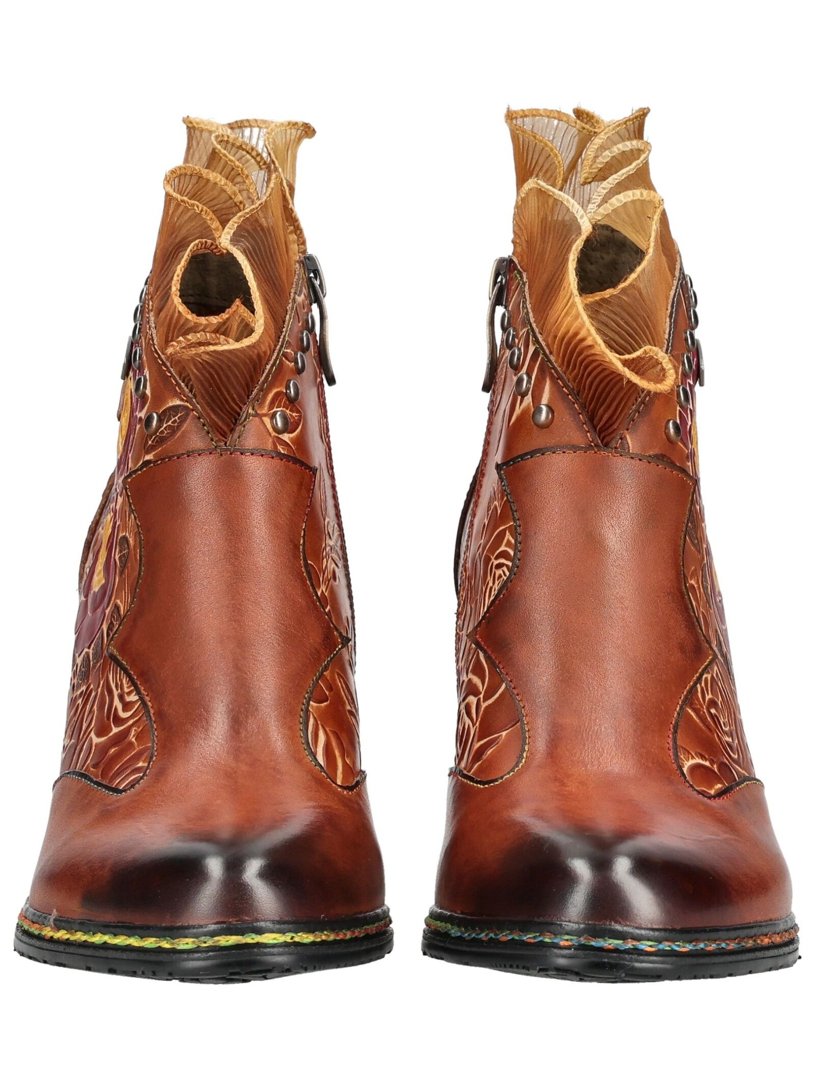 LAURA VITA High-Heel-Stiefelette »LAURA VITA Stiefelette Leder«