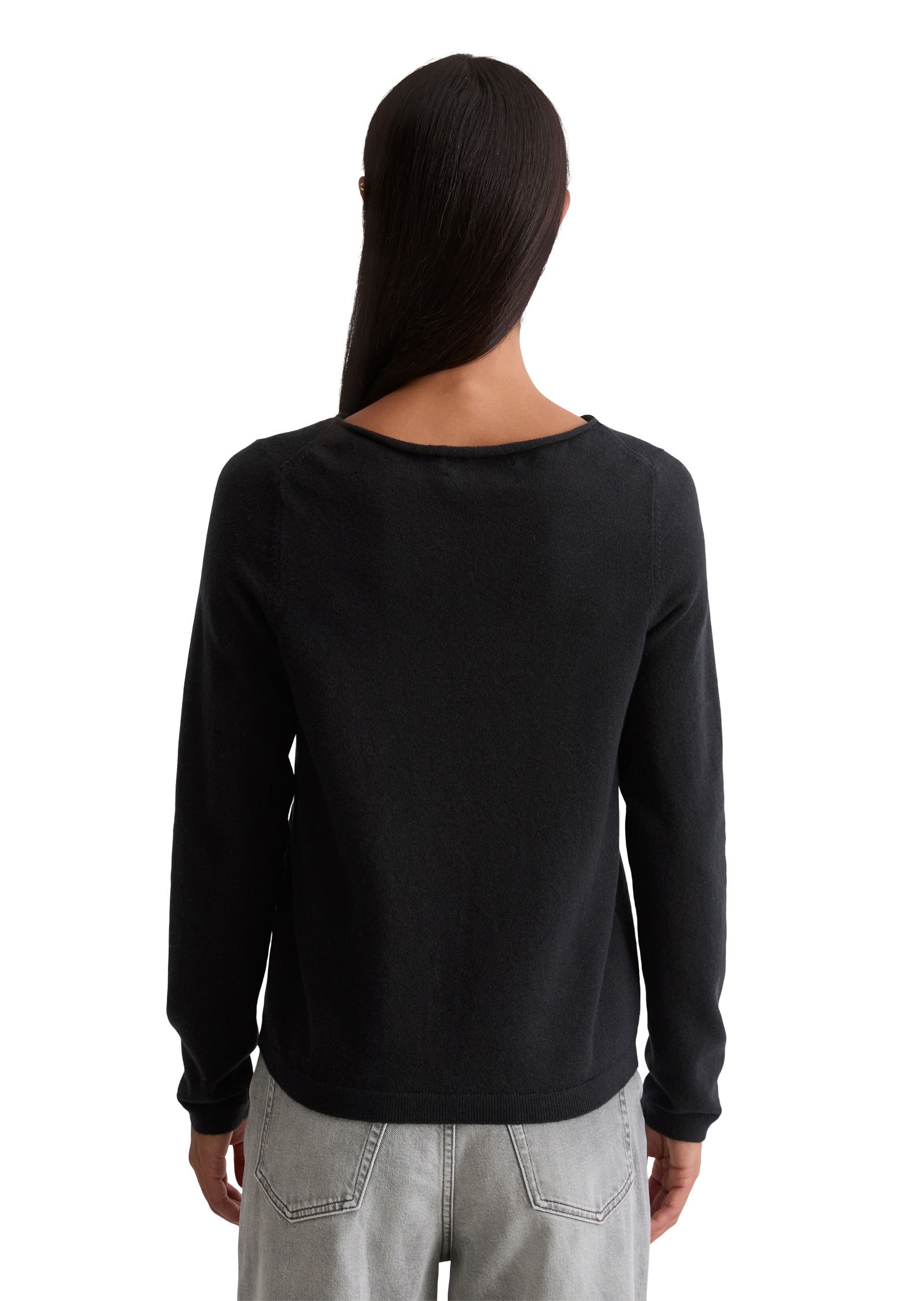 Marc O'Polo Strickpullover »aus softem Baumwolle-Schurwolle-Mix«