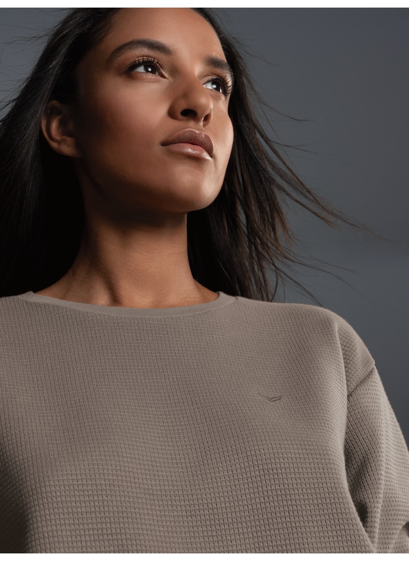 Thumbnail - Trigema Sweatshirt "TRIGEMA Sweatshirt in Waffeloptik"