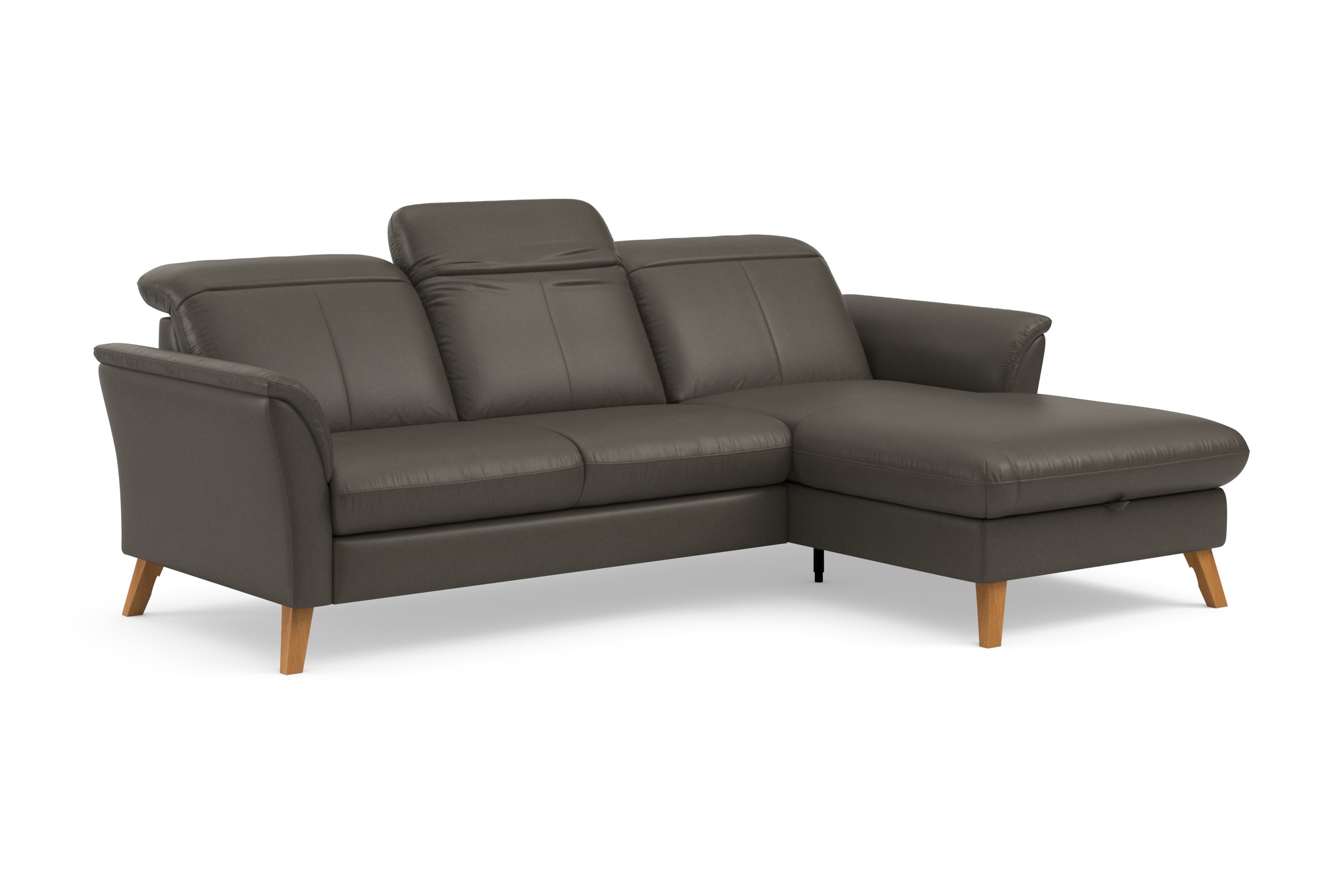 sit&more Ecksofa »Romero L-Form«, wahlweise mit oder ohne Relax-Funktion, Bettfunktion, Bettkasten