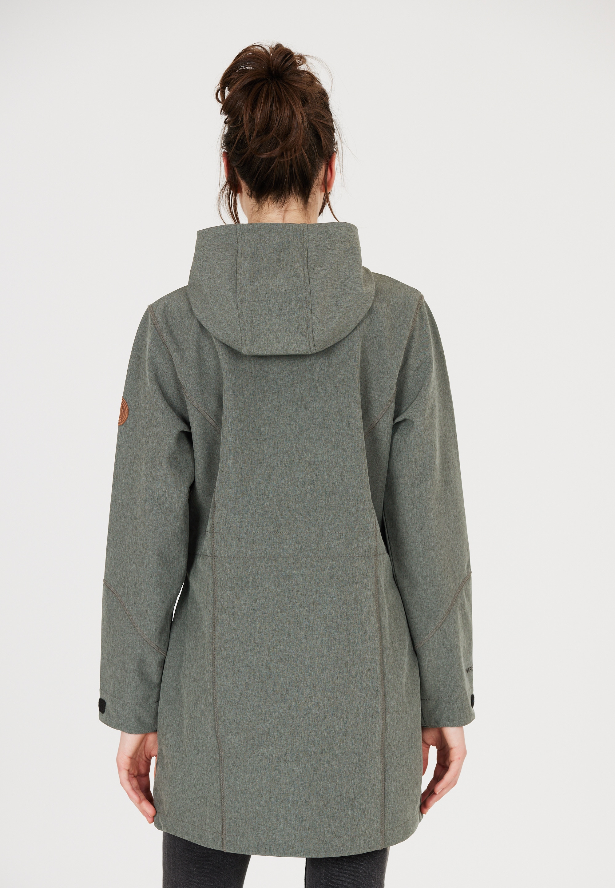 WEATHER REPORT Softshelljacke »Lilan«, mit langem Schnitt und wasserdichter Funktion