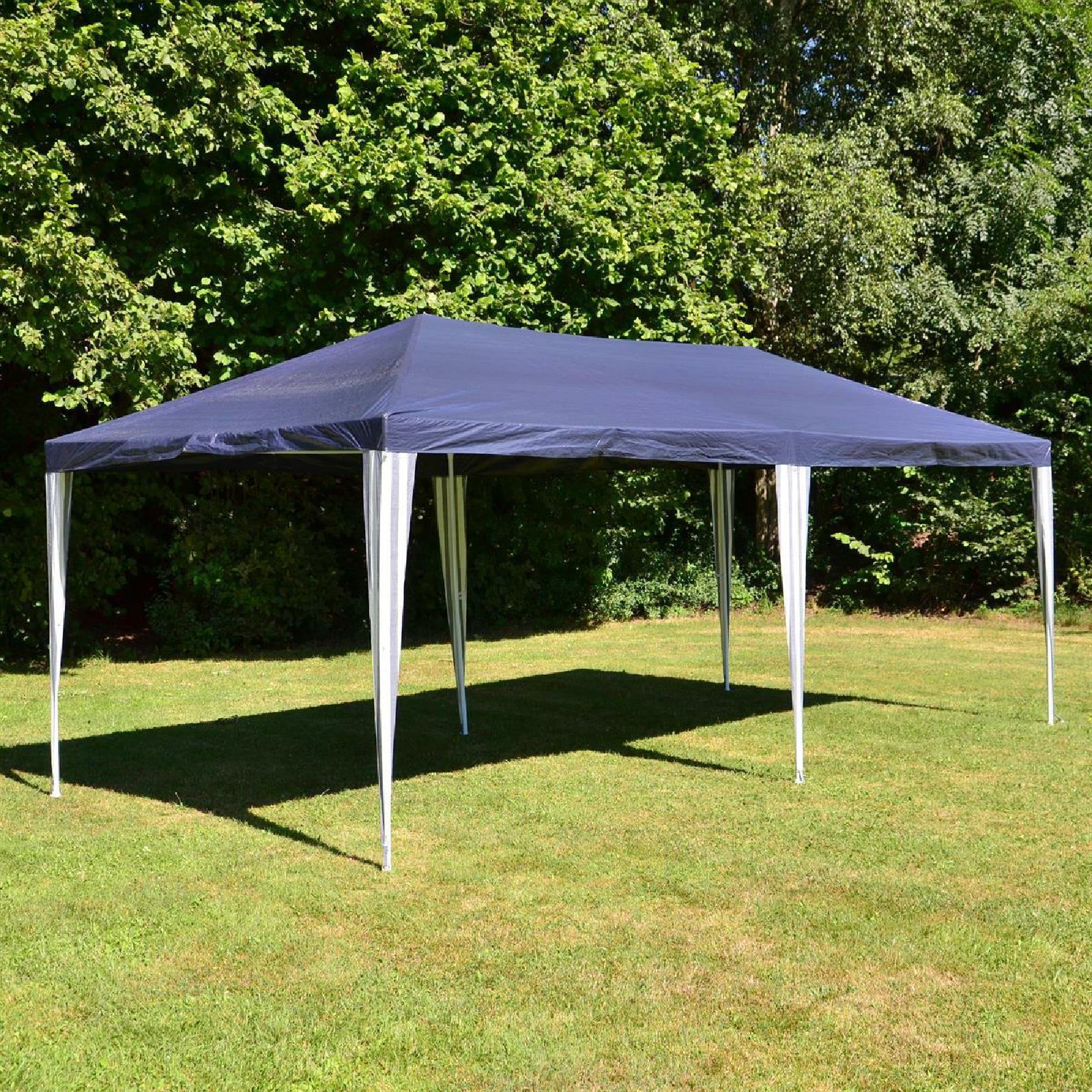 VCM Pavillon »Pavillon Partyzelt Raucherzelt BLAU 3x6m«