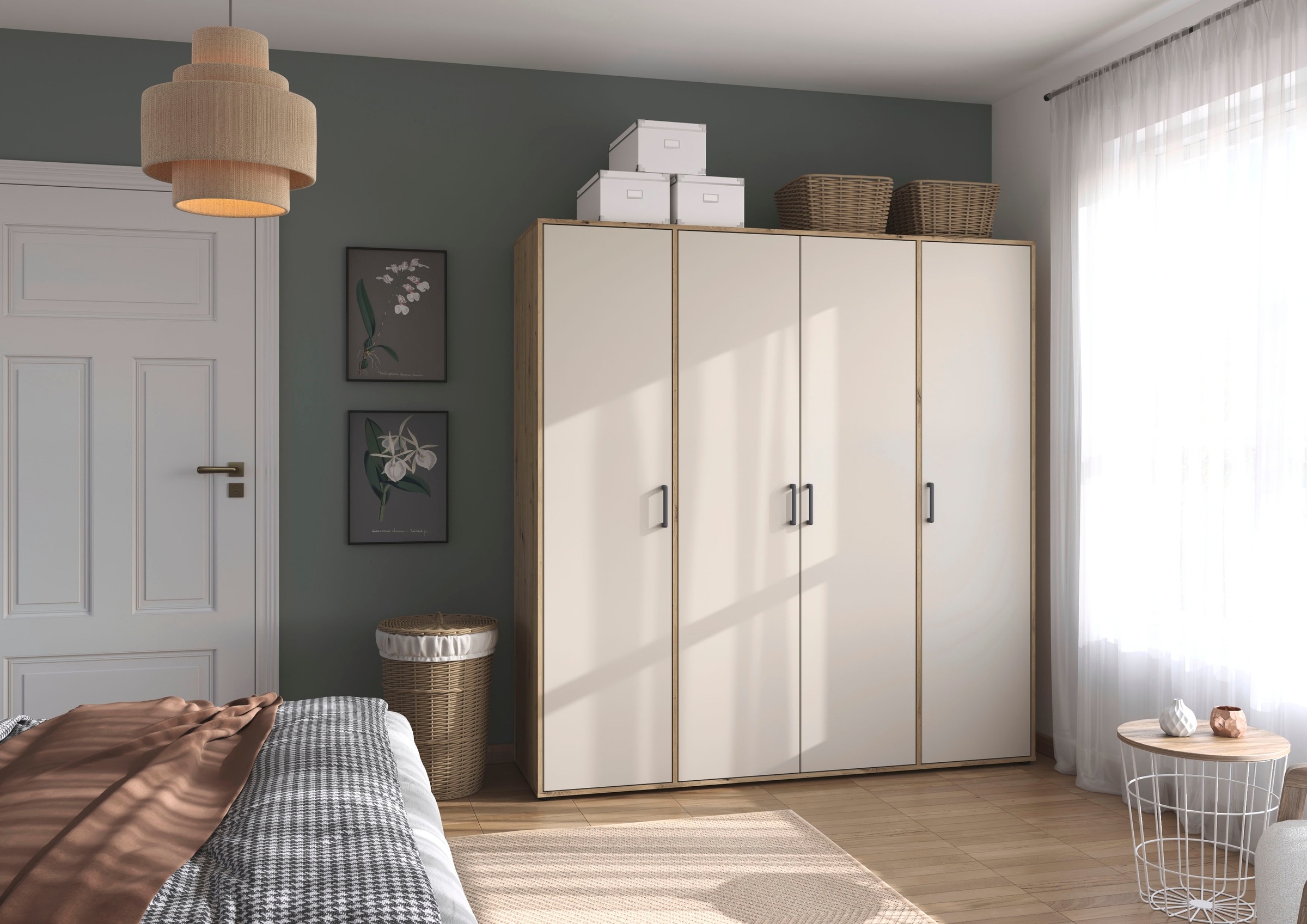 rauch Kleiderschrank "VOYAGER Garderobe Wäscheschrank TOPSELLER Schlafzimme günstig online kaufen