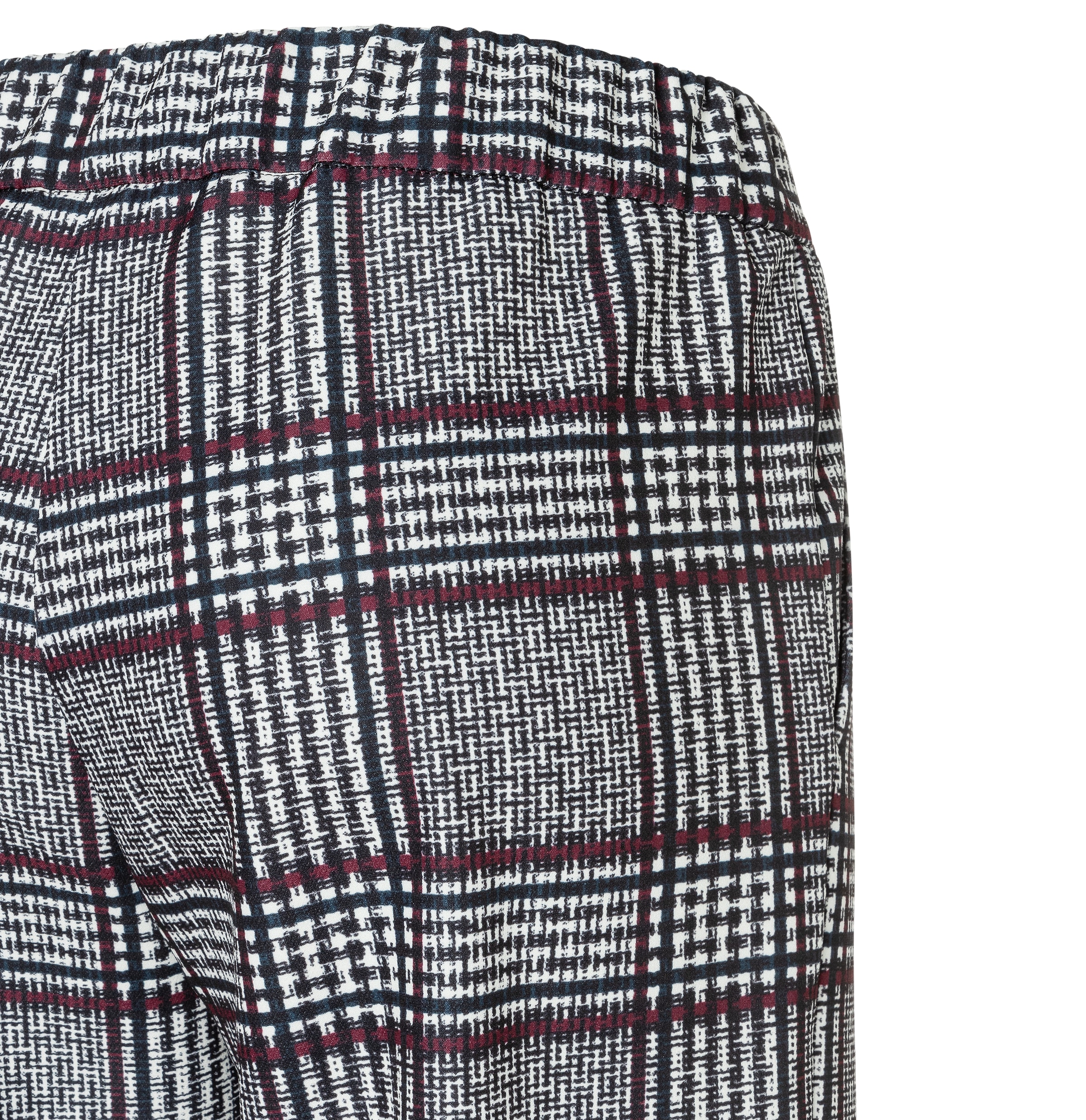 MAC Stoffhose »CHIARA«, Sommerhose mit All-Over Print