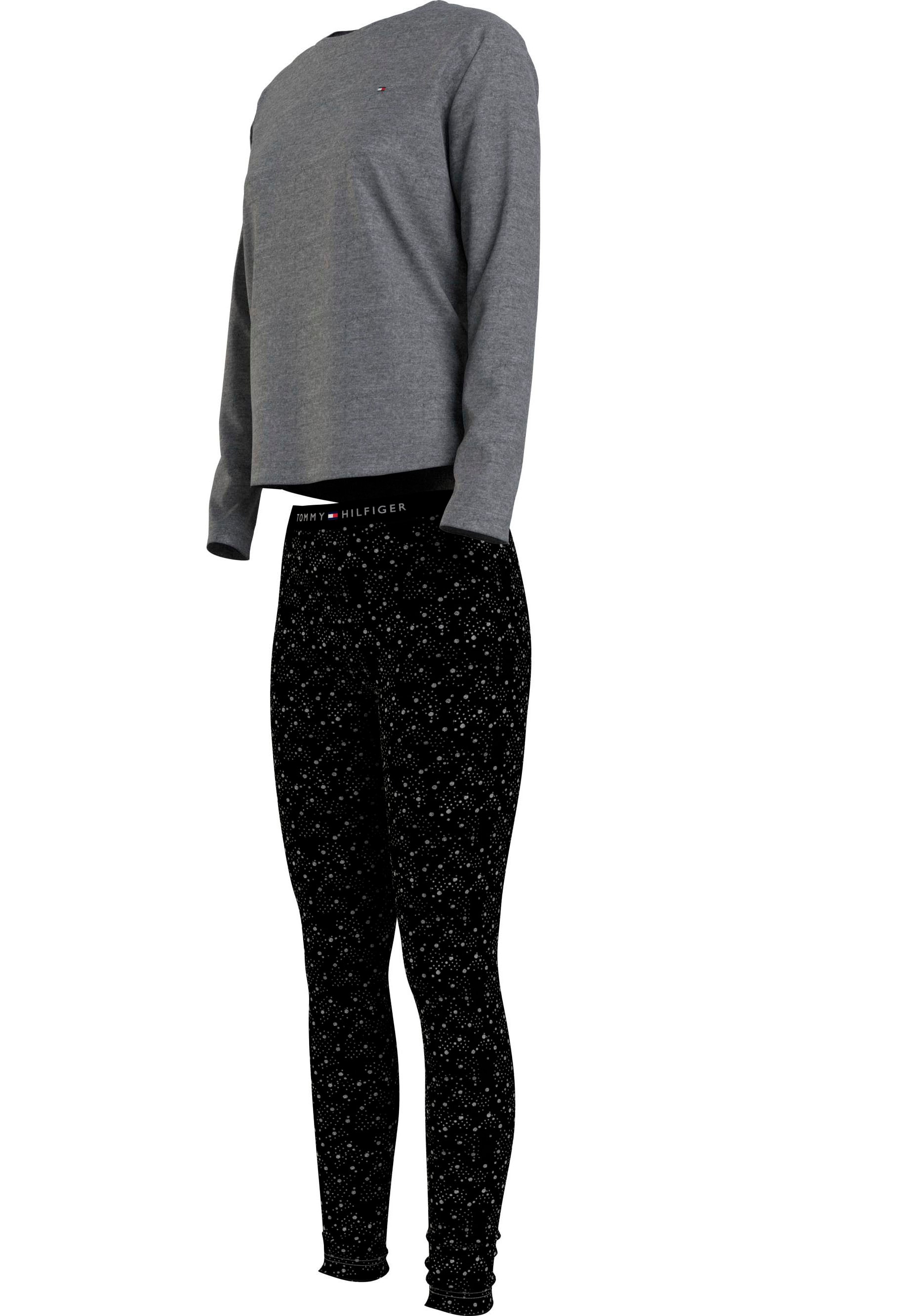 | Underwear BAUR mit online Bein SET«, & Hilfiger kaufen LEGGING tlg.), »LONG SLEEVE schmalem TEE Schlafanzug Tommy (2