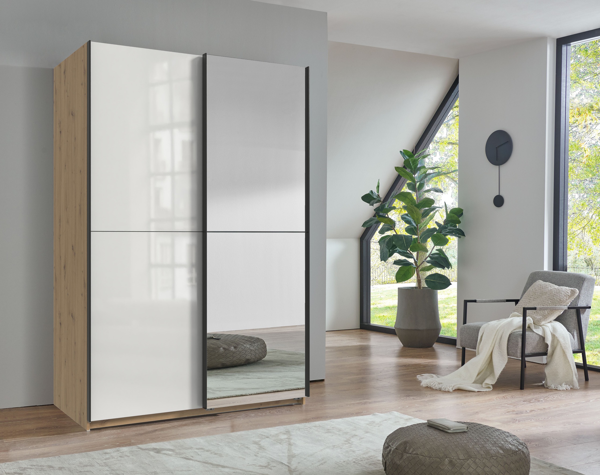 Wimex Kleiderschrank "Mugano, B/T/H 135 oder 180/65/198cm, Made in Germany" günstig online kaufen