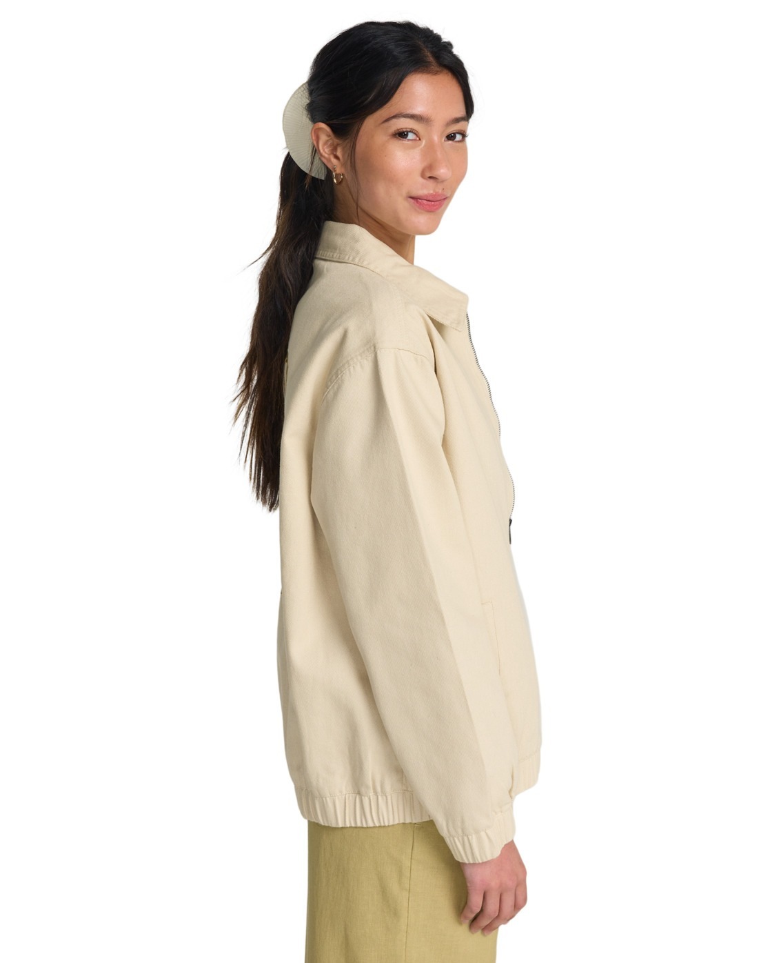 Outdoorjacke BILLABONG "Chill Time", Damen, Gr. XL, weiß cap, Obermaterial: 100% Walkfrottier;, Jacken Outdoorjacke 2