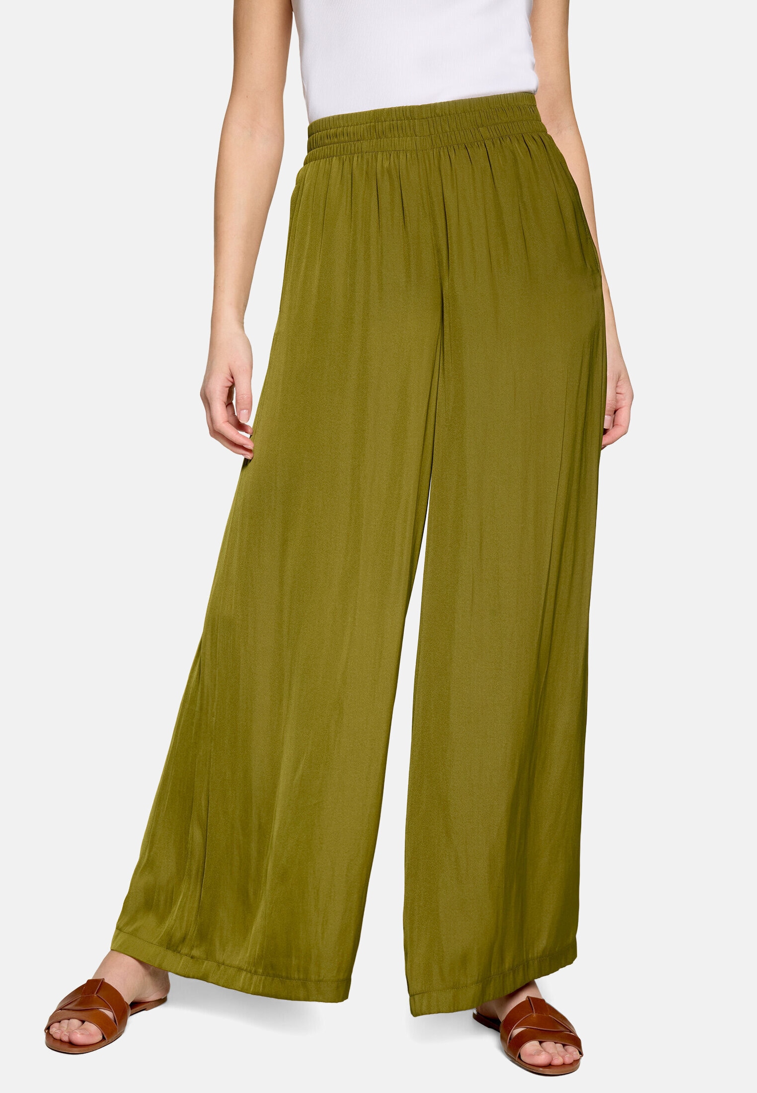 Zero Stoffhose »Damen weit«  Material