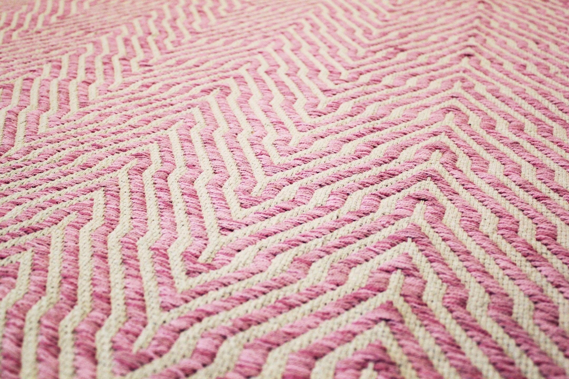 CALO-DELUXE Luba 433 Rug Pink 80x150cm 3