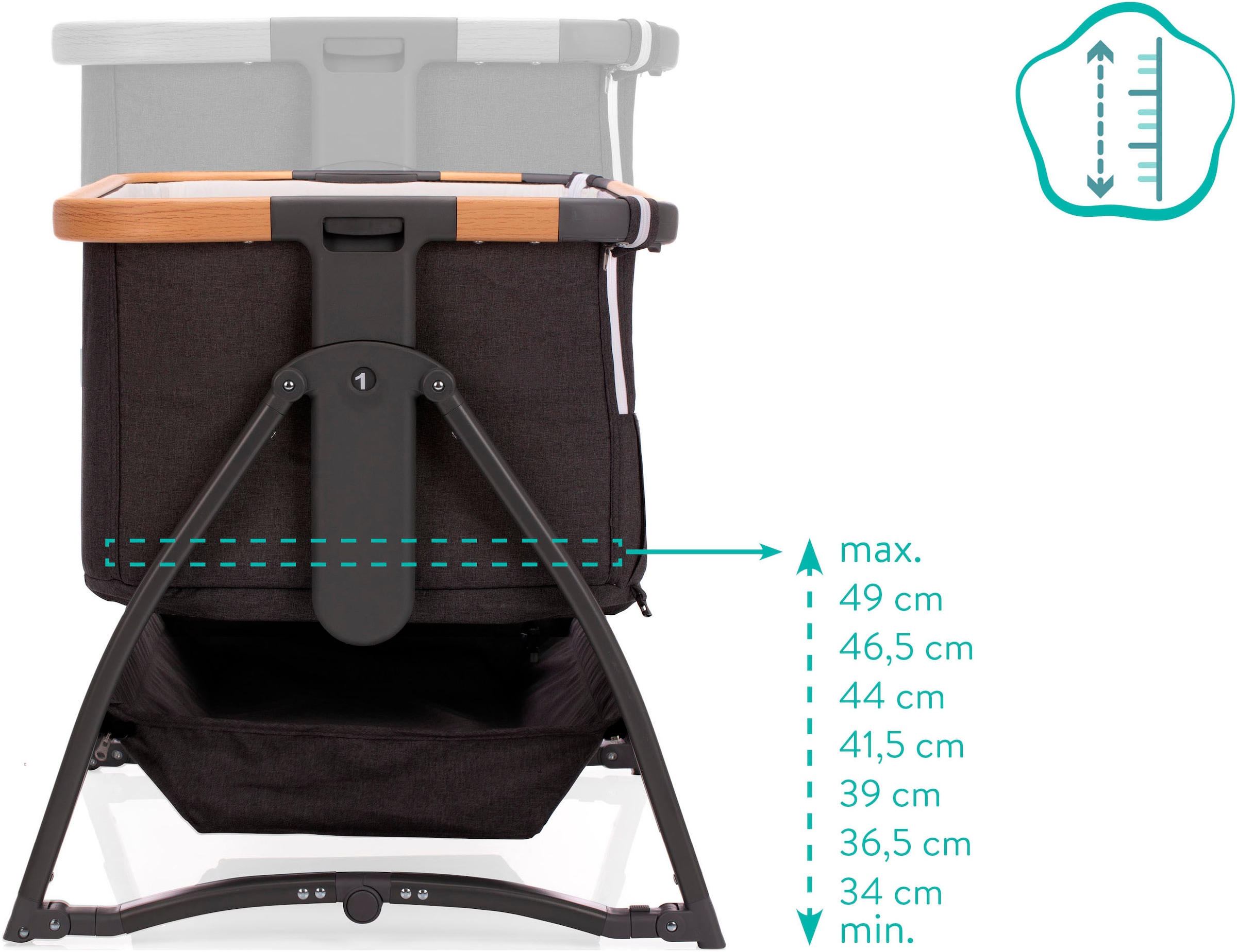 Fillikid Beistellbett »Scandic«
