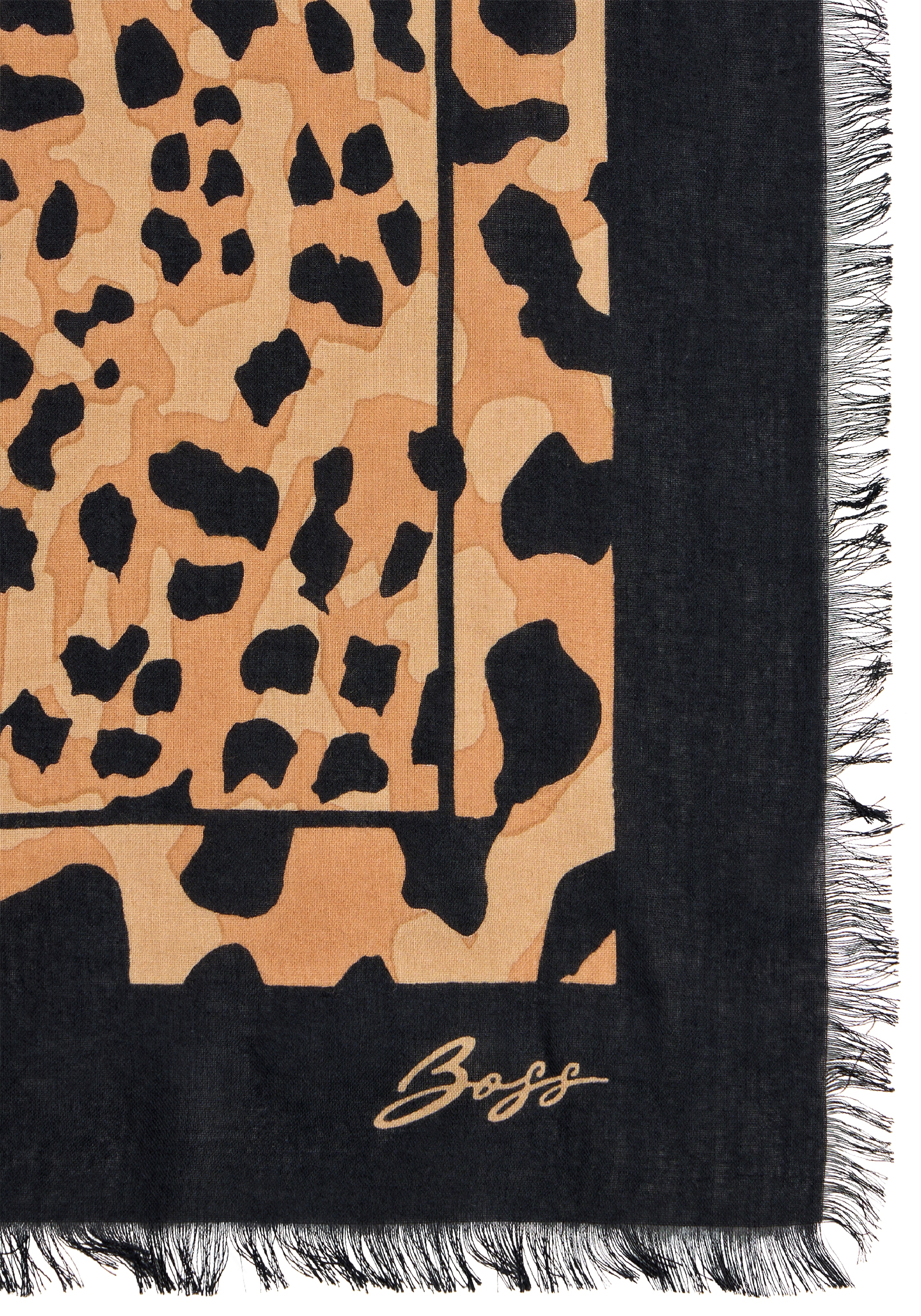 BOSS Halstuch »Charlott 100*100« aus weichem Modalmix