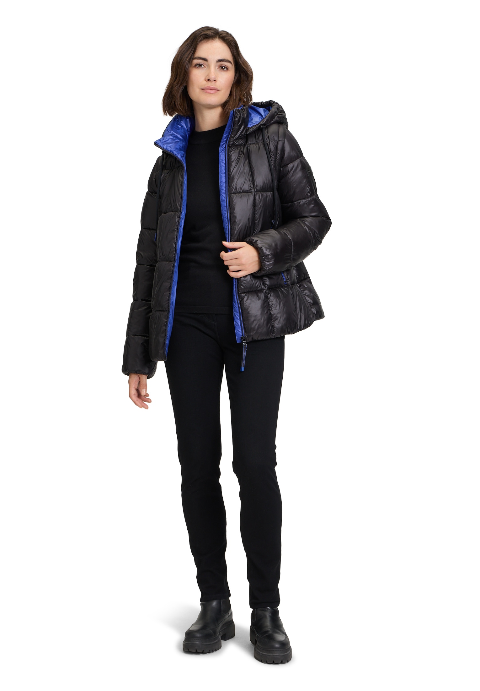 Betty Barclay Funktionsjacke »Betty Barclay 2 in 1 Jacke mit Kapuze«, mit Kapuze