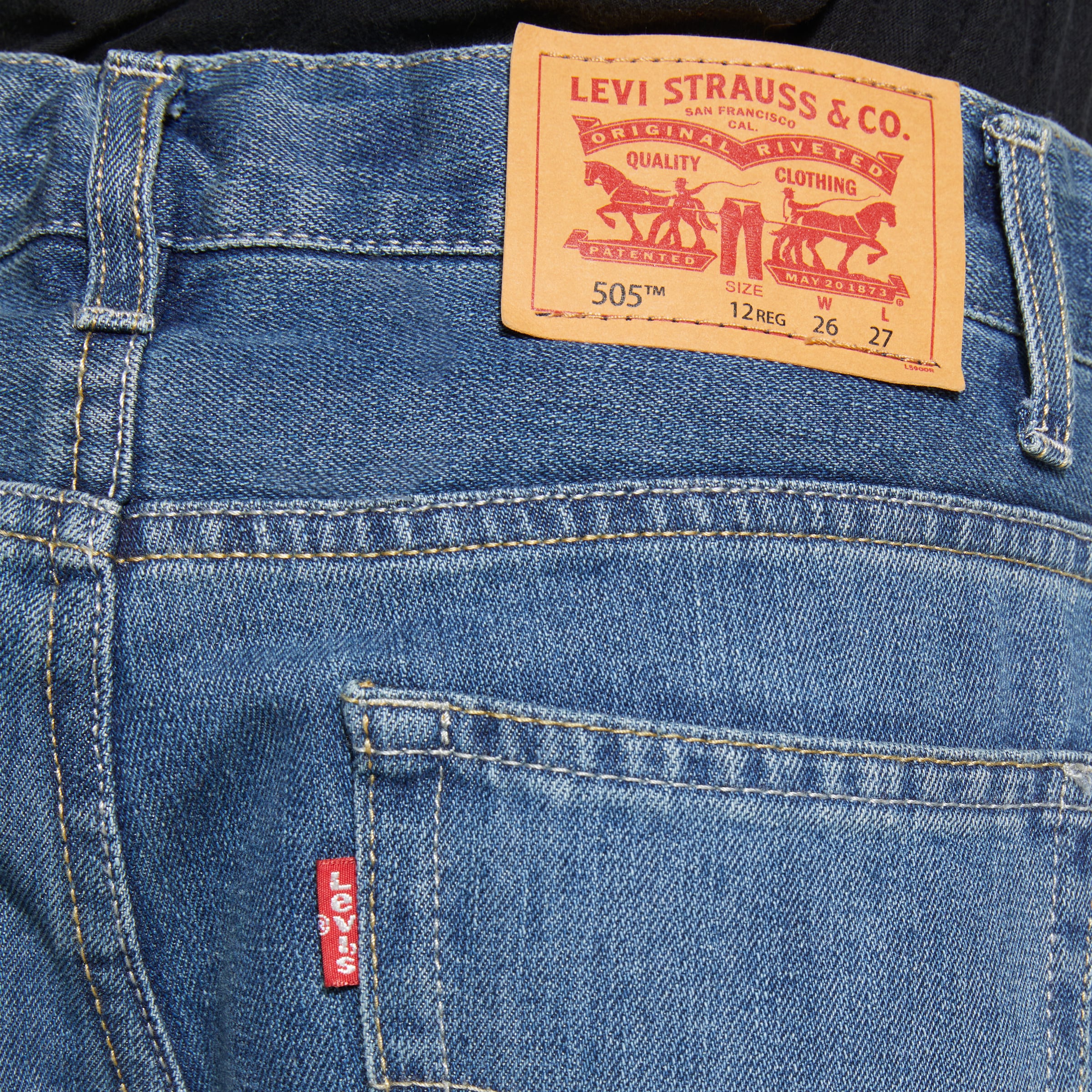 Levi's® Kids Regular-fit-Jeans »LVB 505 REGULAR FIT JEAN« im Five-Pocket Style