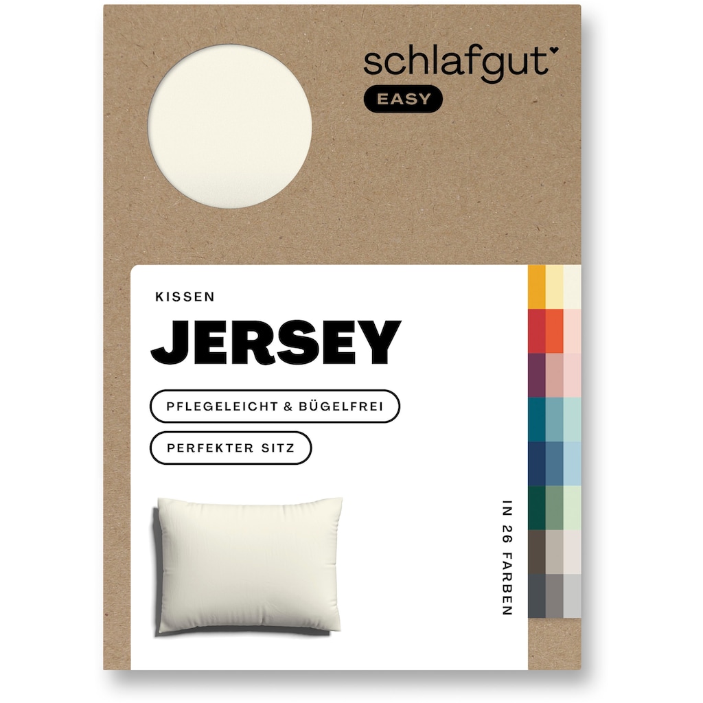 Schlafgut Kissenbezug »EASY Jersey«, (1 St.)