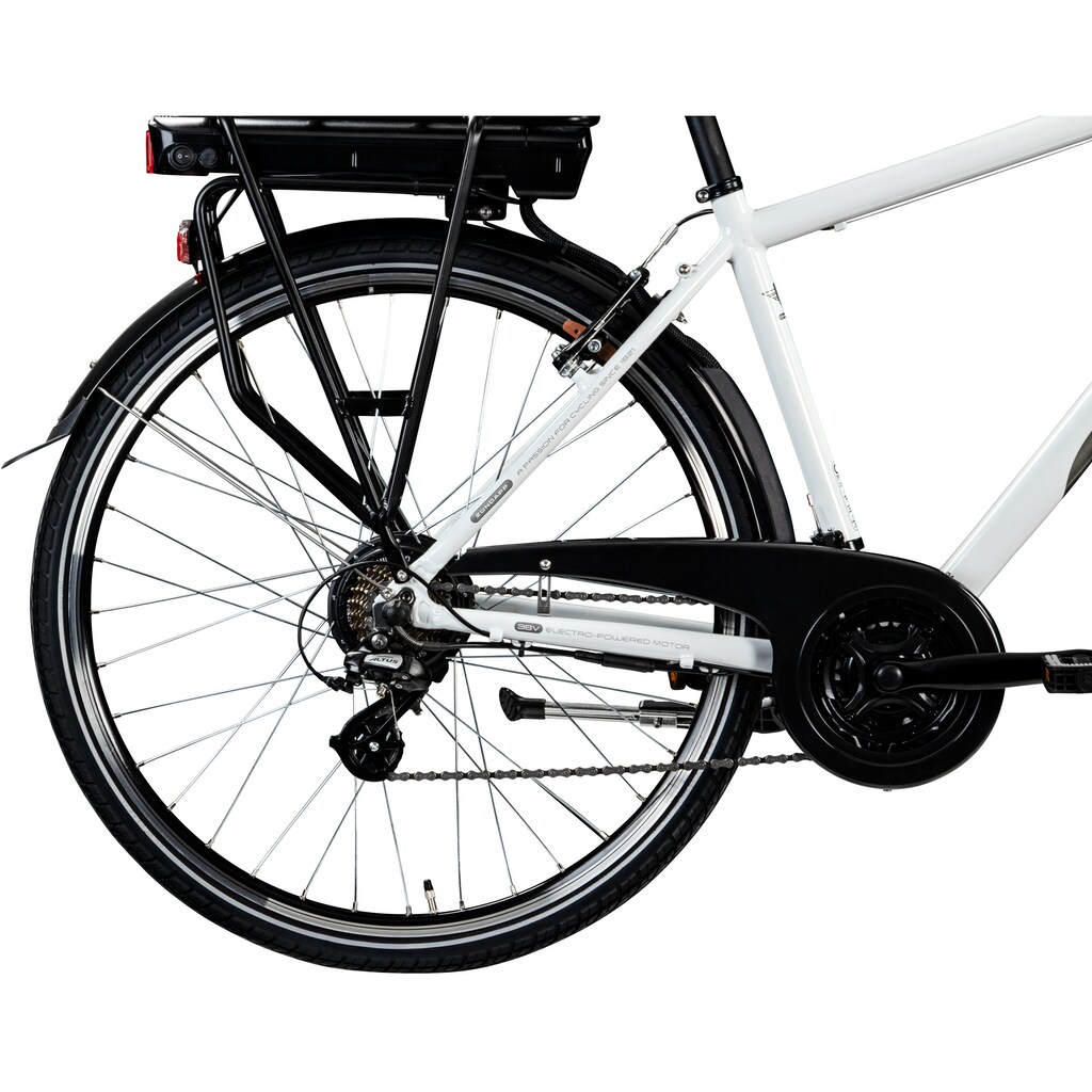 Zündapp E-Bike »Z802 Herren«, 21 Gang, Shimano, Altus RD-M310, Heckmotor 250 W