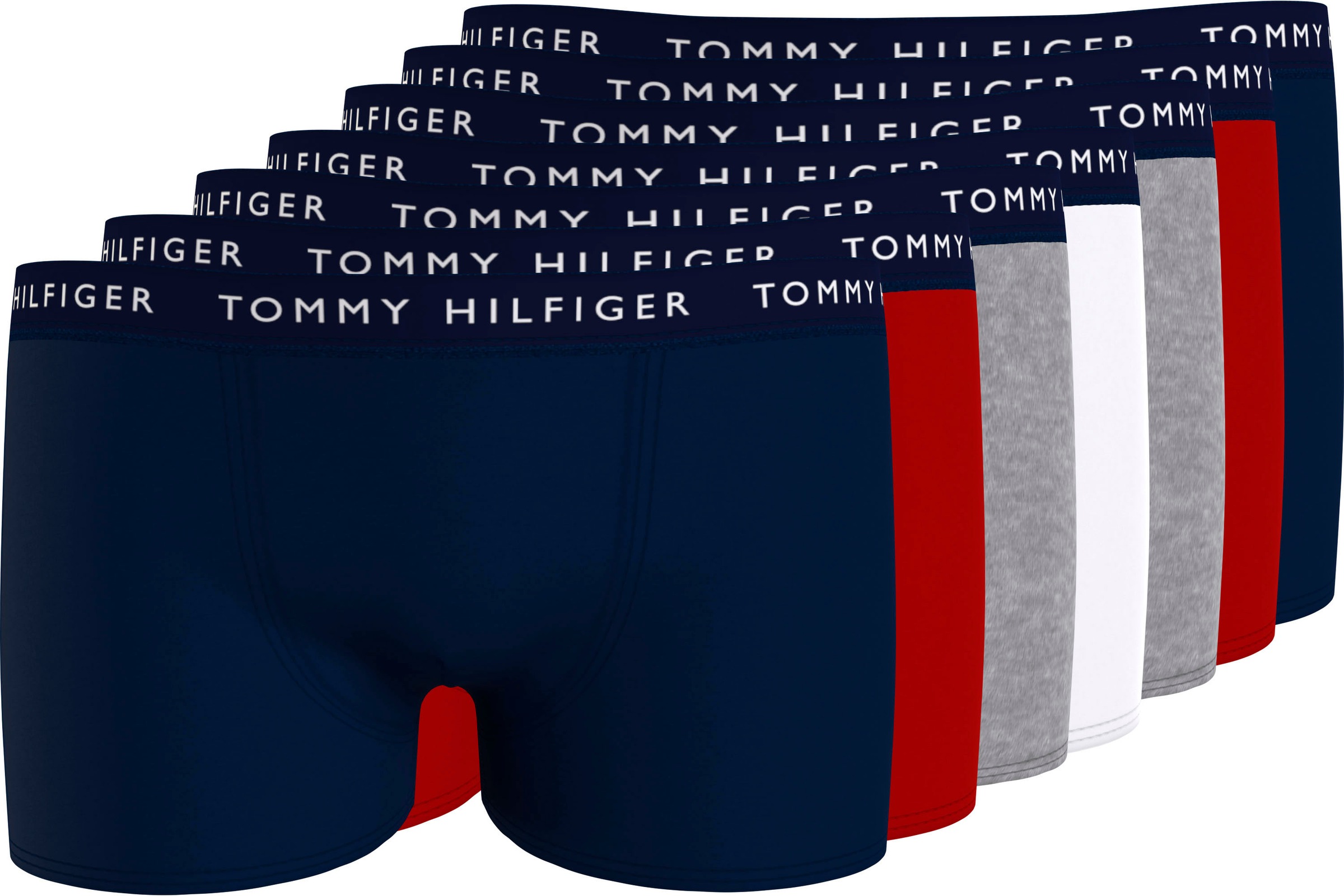 Tommy Hilfiger Underwear Trunk, (Set, 7 St.), mit Logo auf dem Taillenbund kaufen