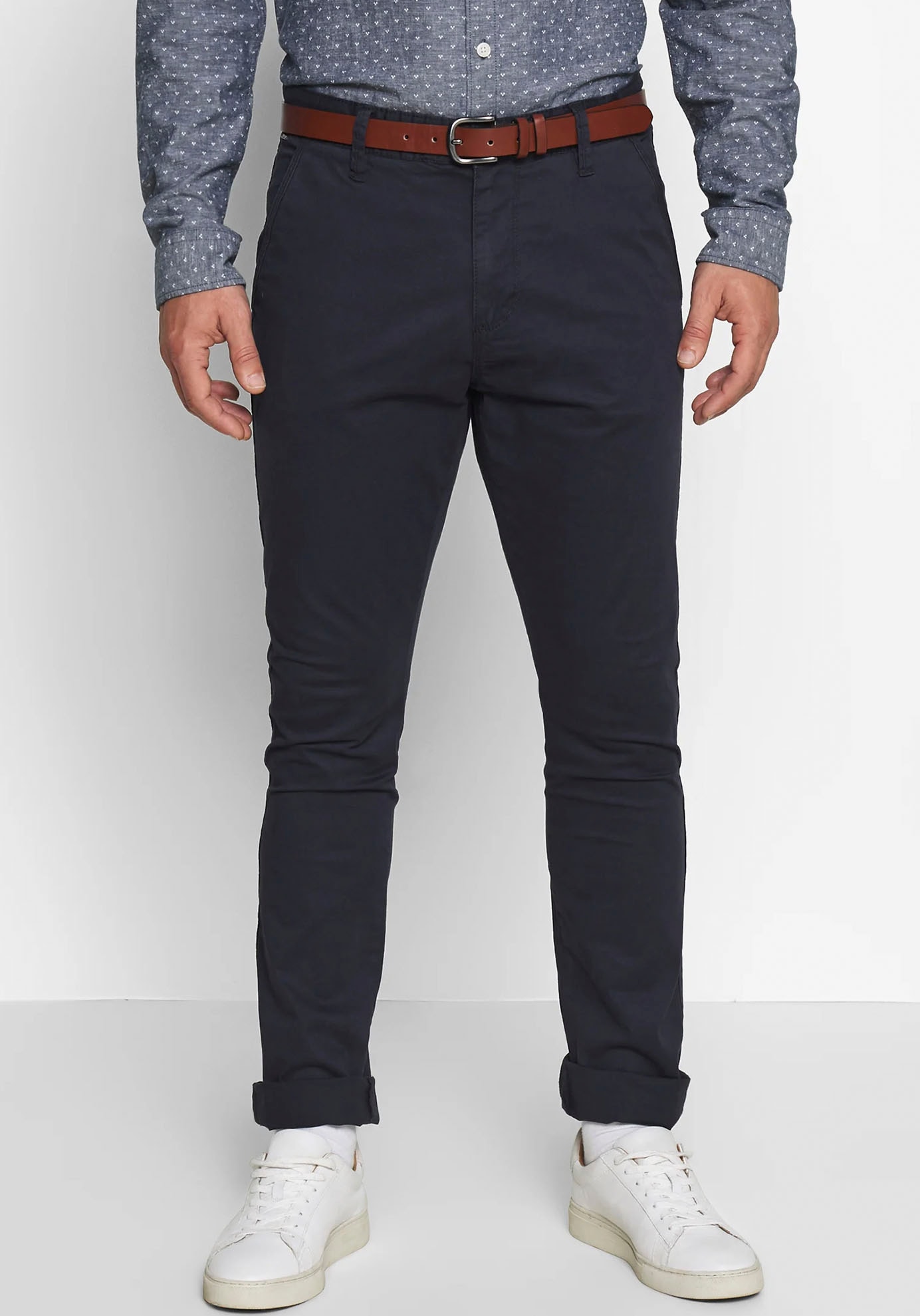 Indicode Stoffhose "Gower" Baumwollmischung, regular fit