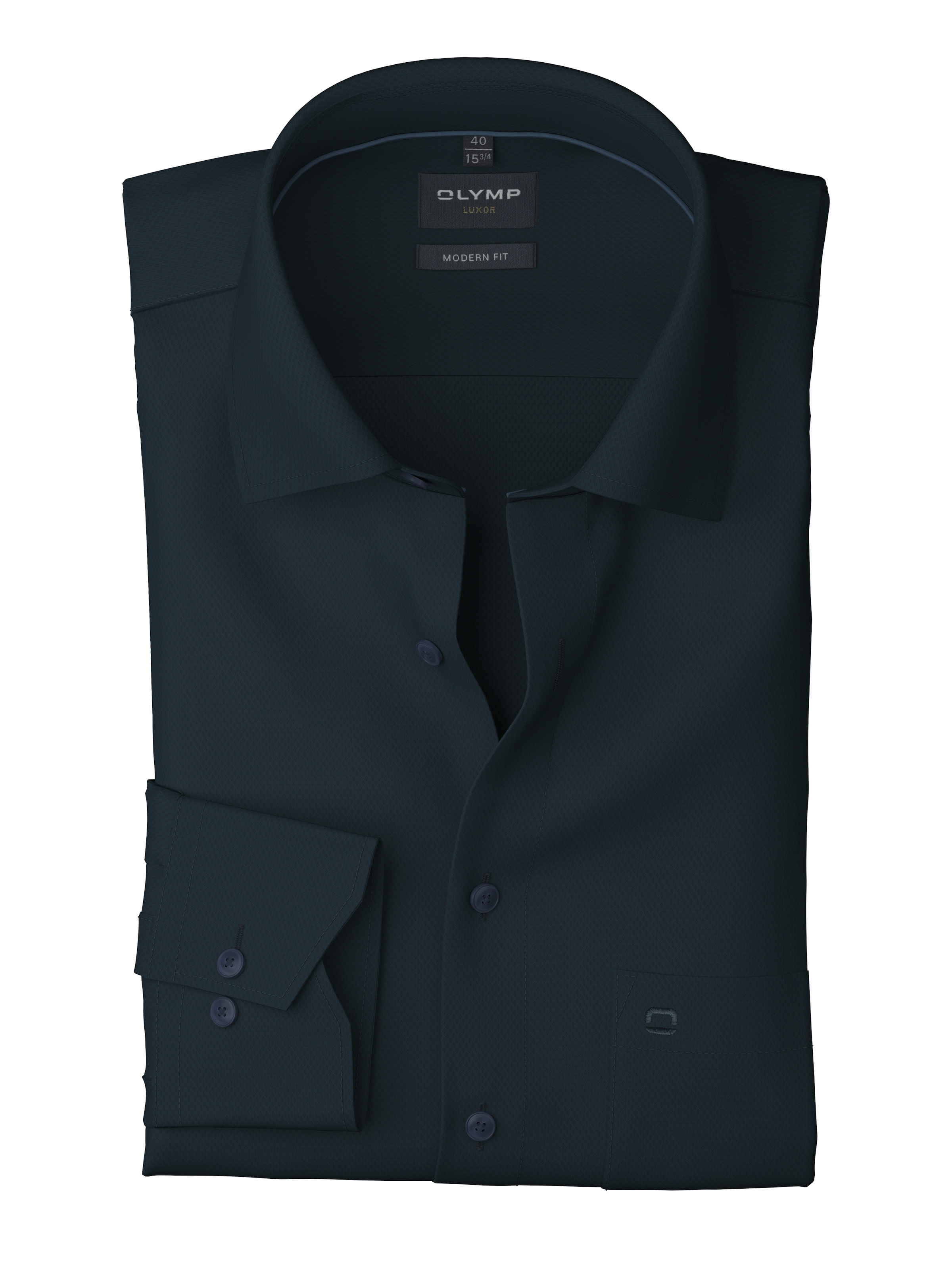 OLYMP Businesshemd "Luxor", feine Struktur, Modern Fit, New Kentkragen günstig online kaufen