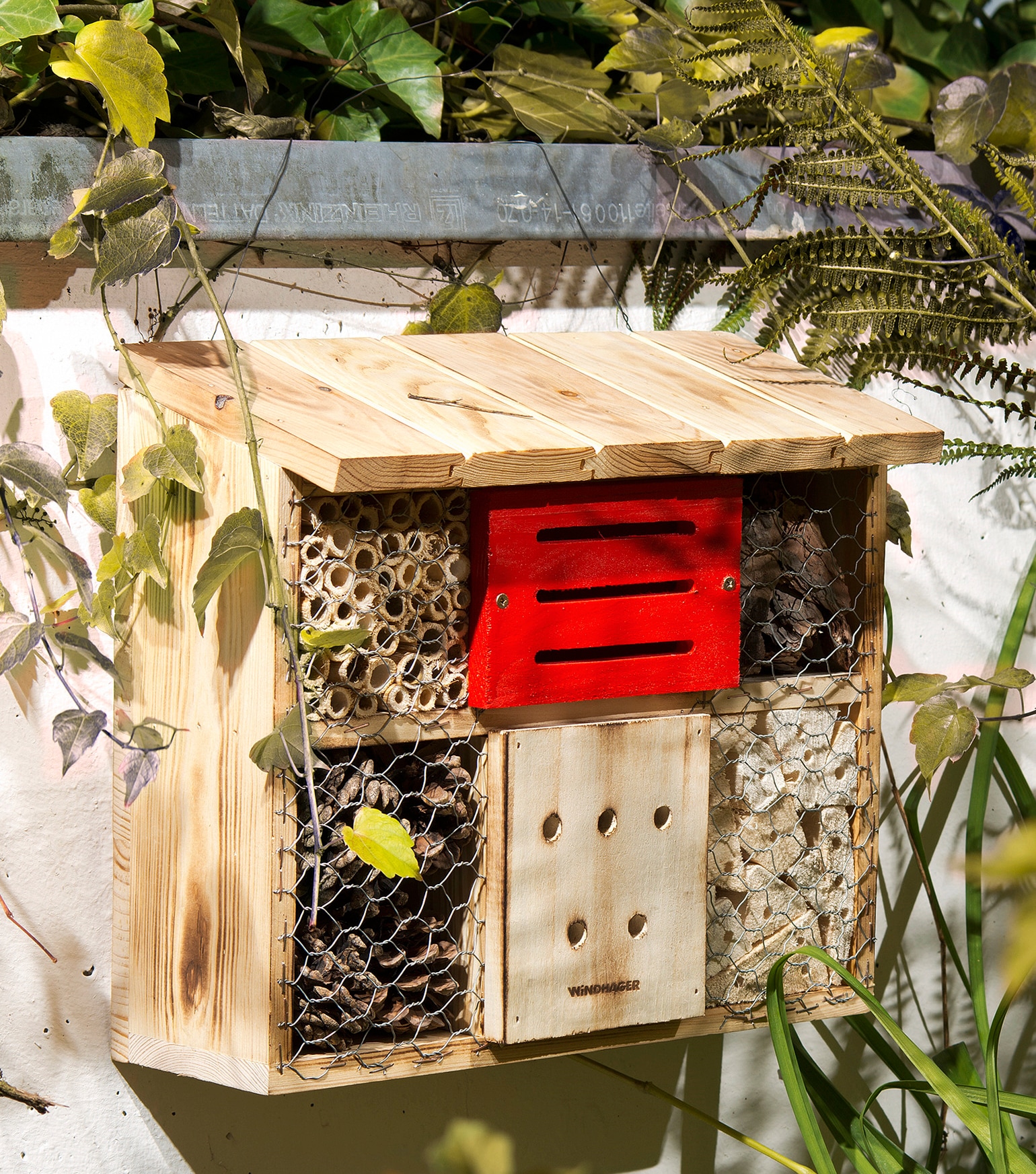 Windhager Insektenhotel »Zur Linde«, BxTxH: 30x14x28 cm
