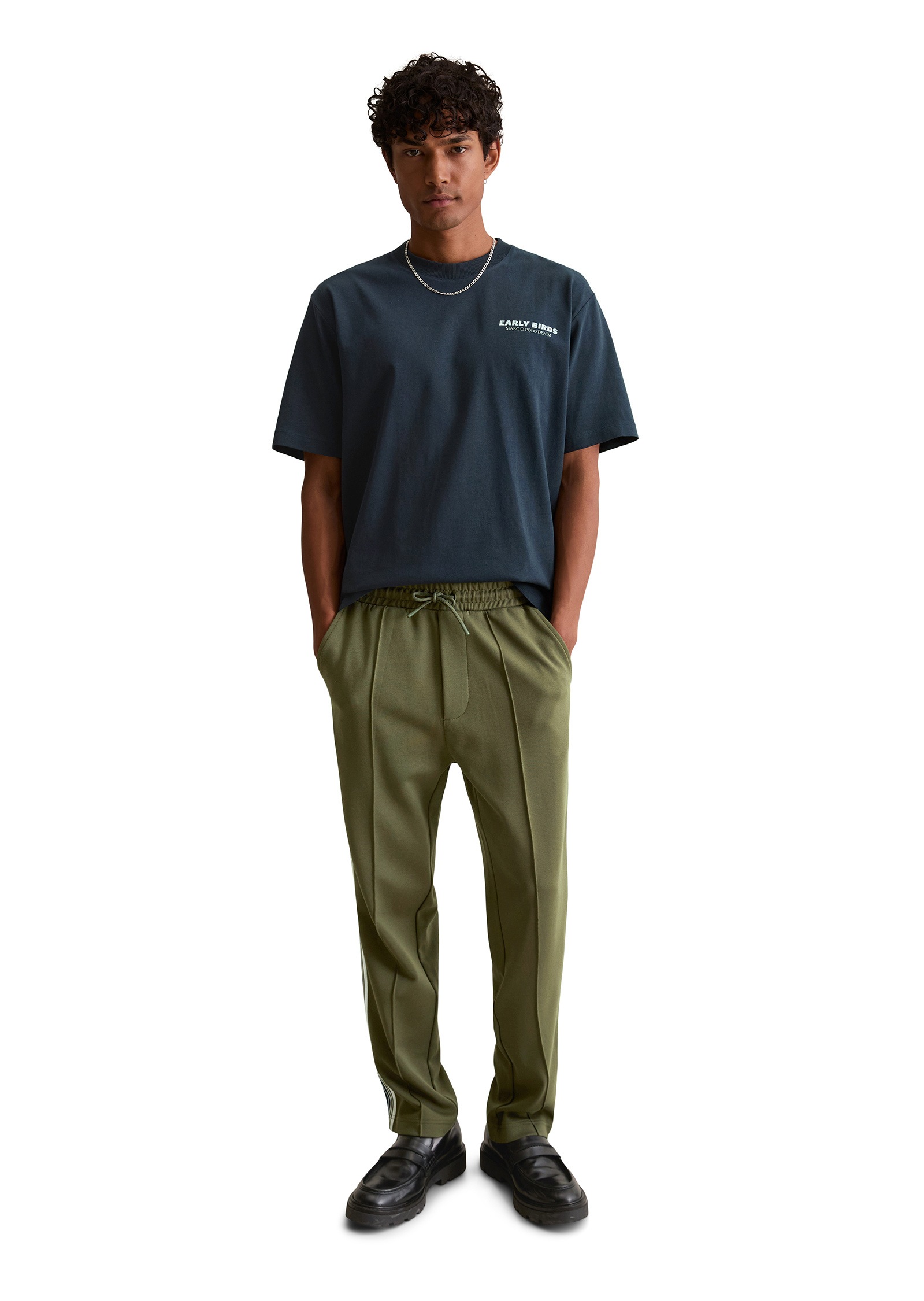 Marc O'Polo DENIM T-Shirt »mit markantem Rückenprint«